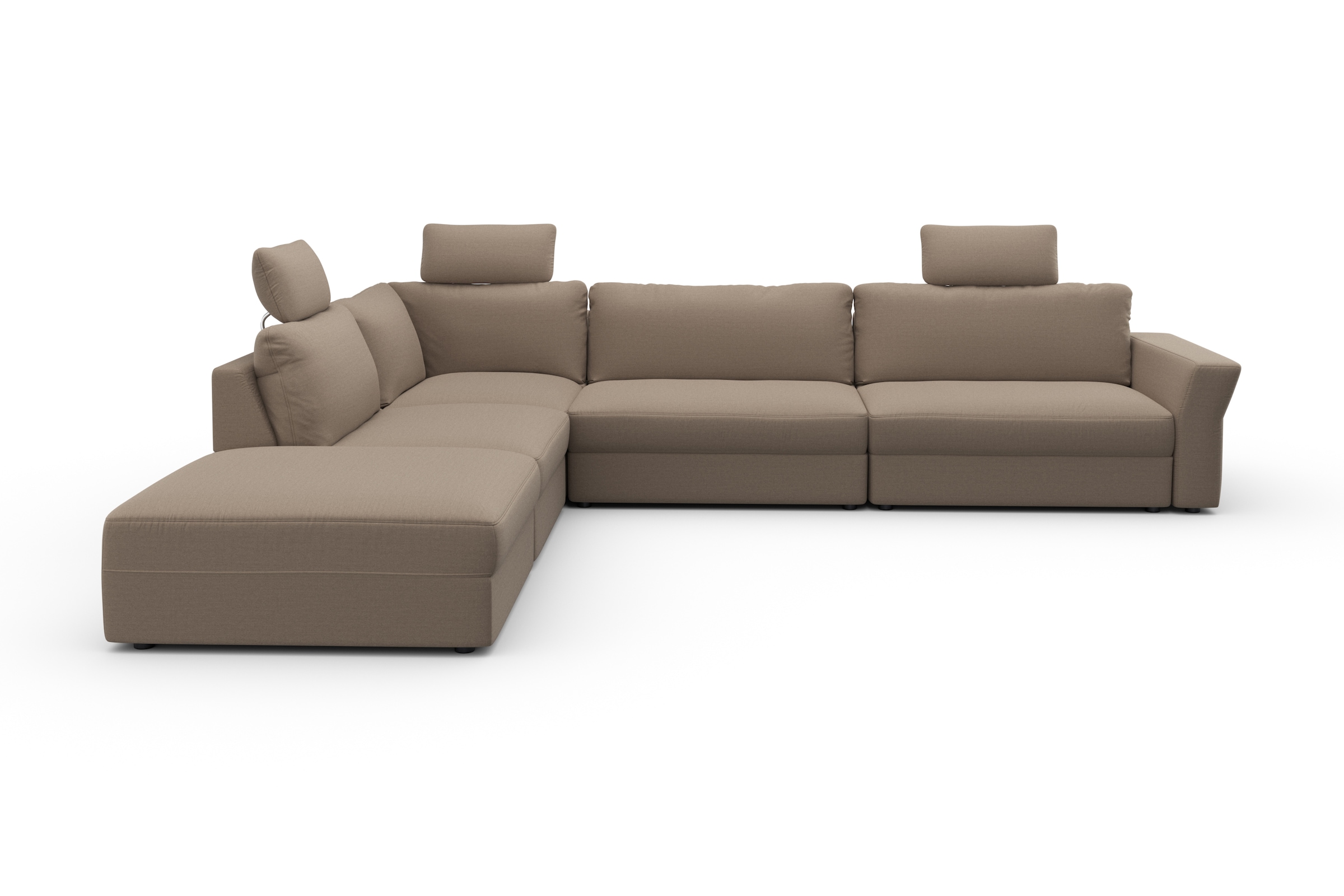 sit&more Ecksofa »Cadabra L-Form«, Breite 356 cm, mit Sitztiefenverstellung