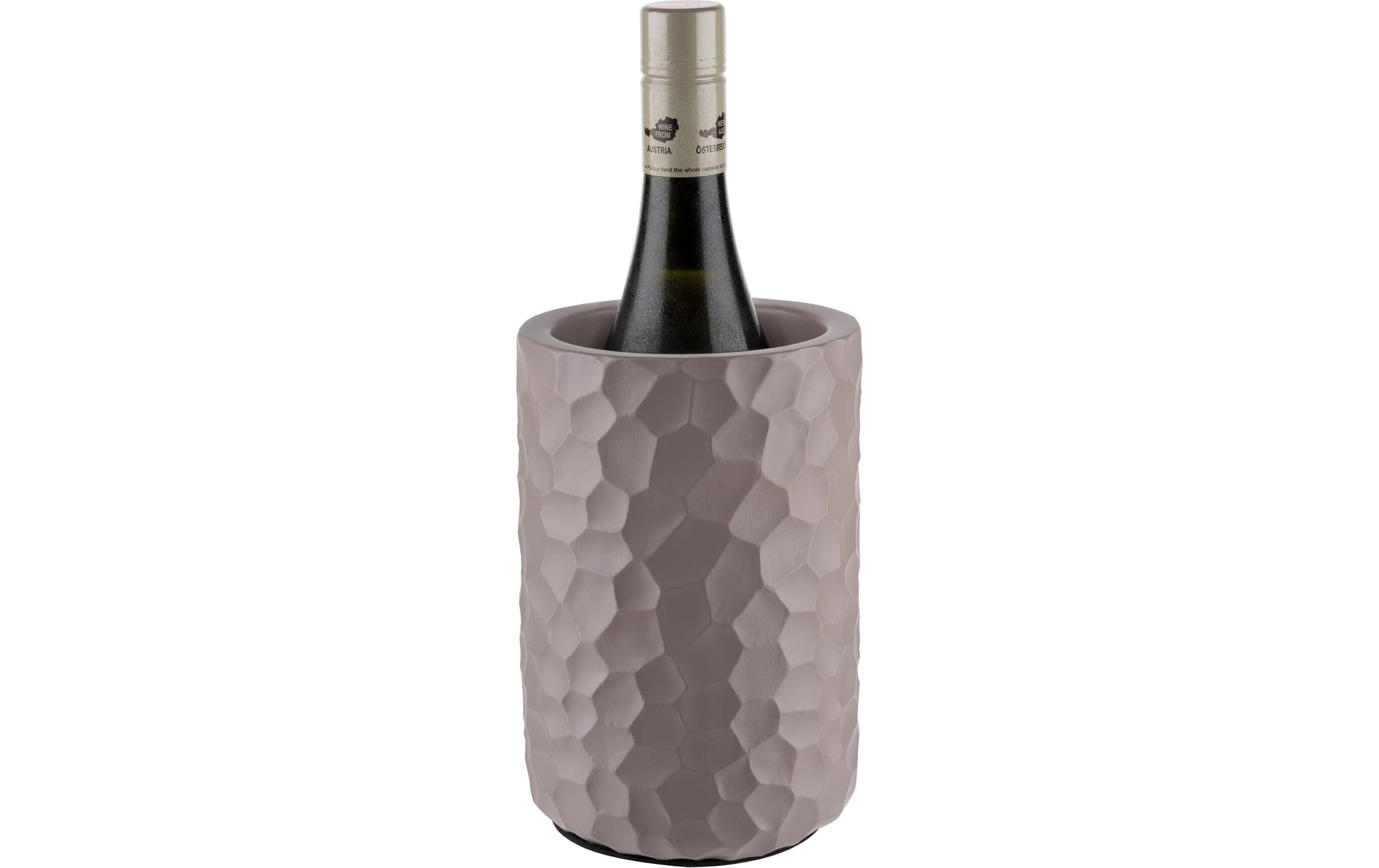APS Rafraîchisseur de bouteille Outdoor »Element« béton, effet martelé