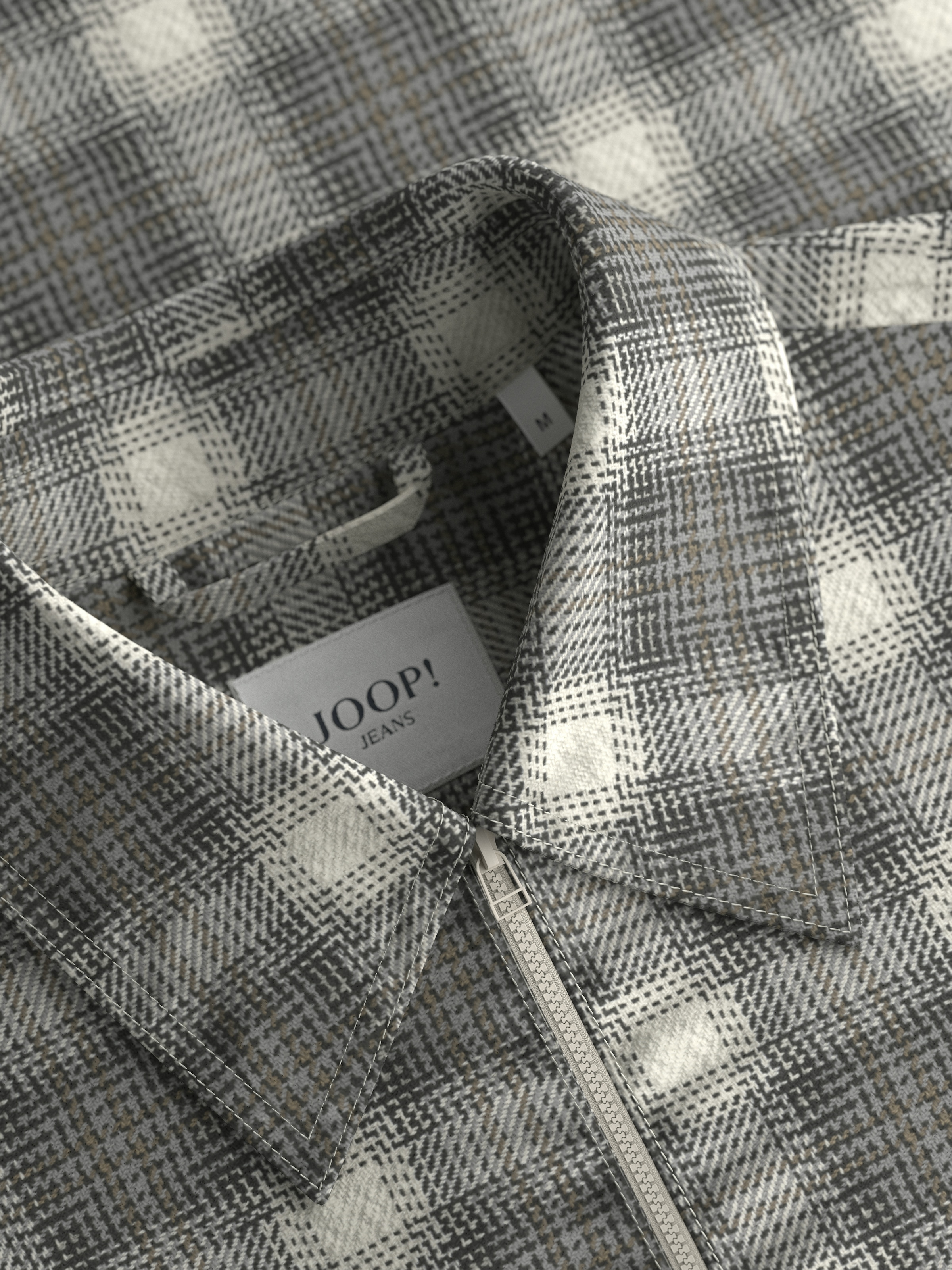 Joop Jeans Langarmhemd »Hacket-W«, Mit Rundhalsausschnitt