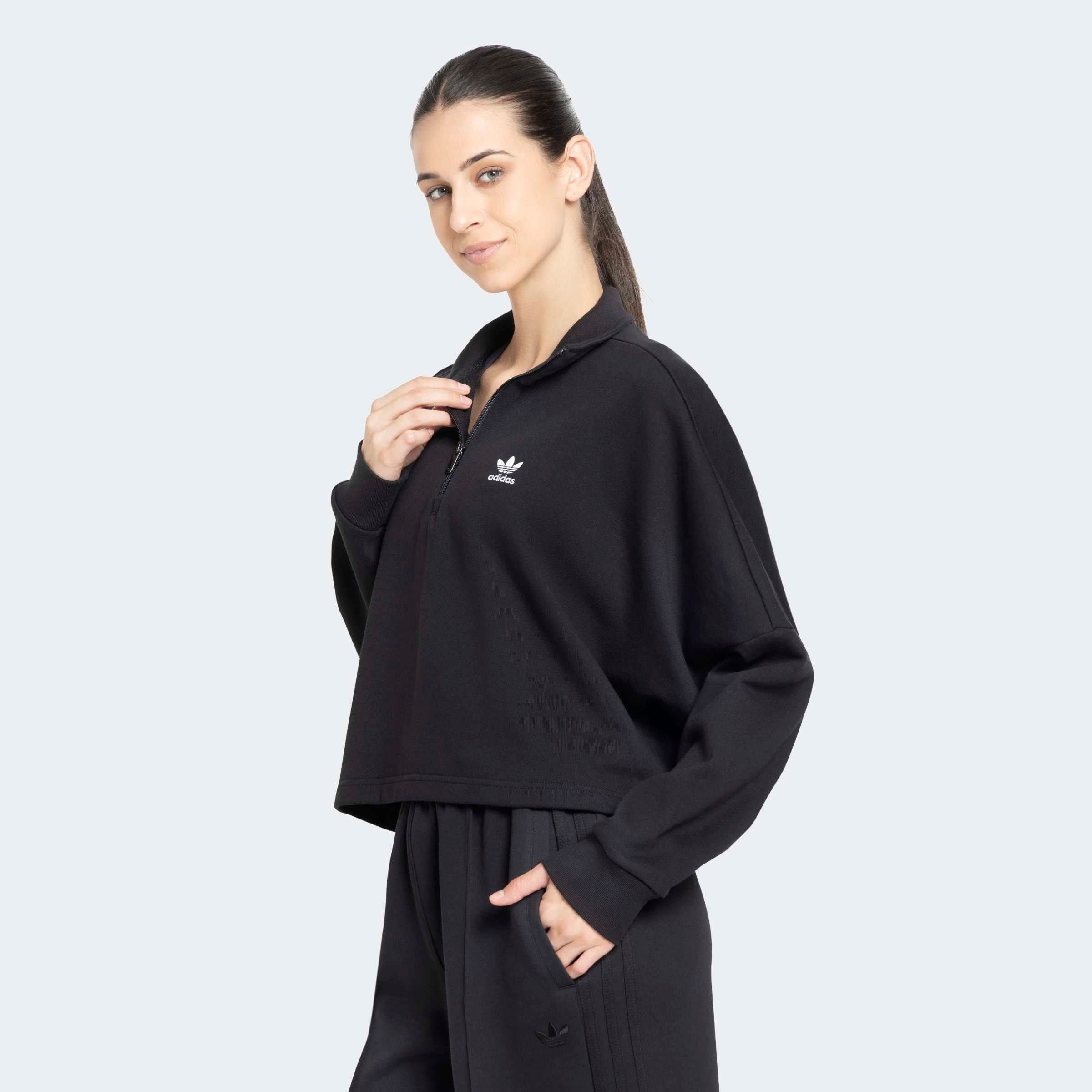 adidas Originals Sweatshirt »ESSENTIALS FRENCH TERRY 1/2 ZIP«
