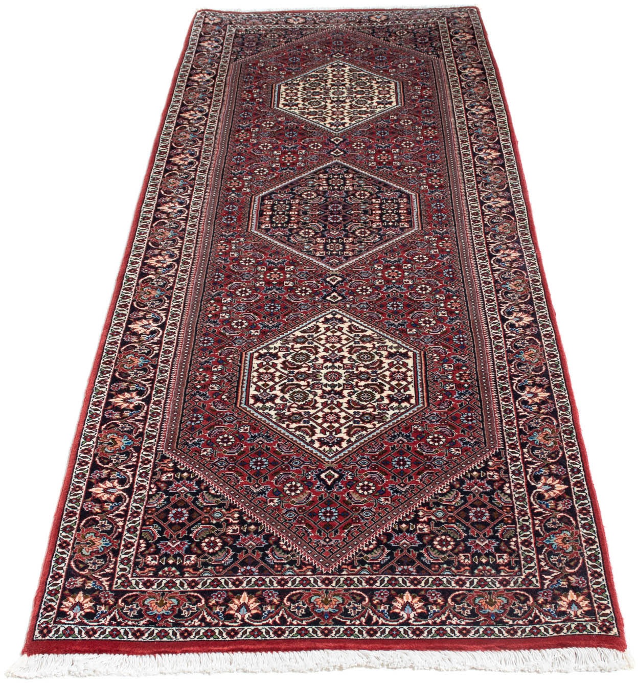 Image of morgenland Hochflor-Läufer »Bidjar Medaillon 208 x 74 cm«, rechteckig, 1,5 mm Höhe, Unikat mit Zertifikat bei Ackermann Versand Schweiz