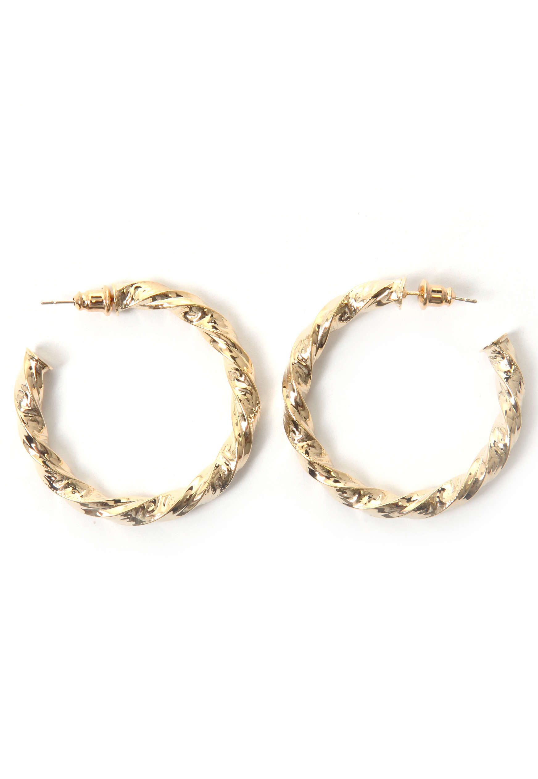 Paar Creolen »elegant, gedrehter Klassiker«