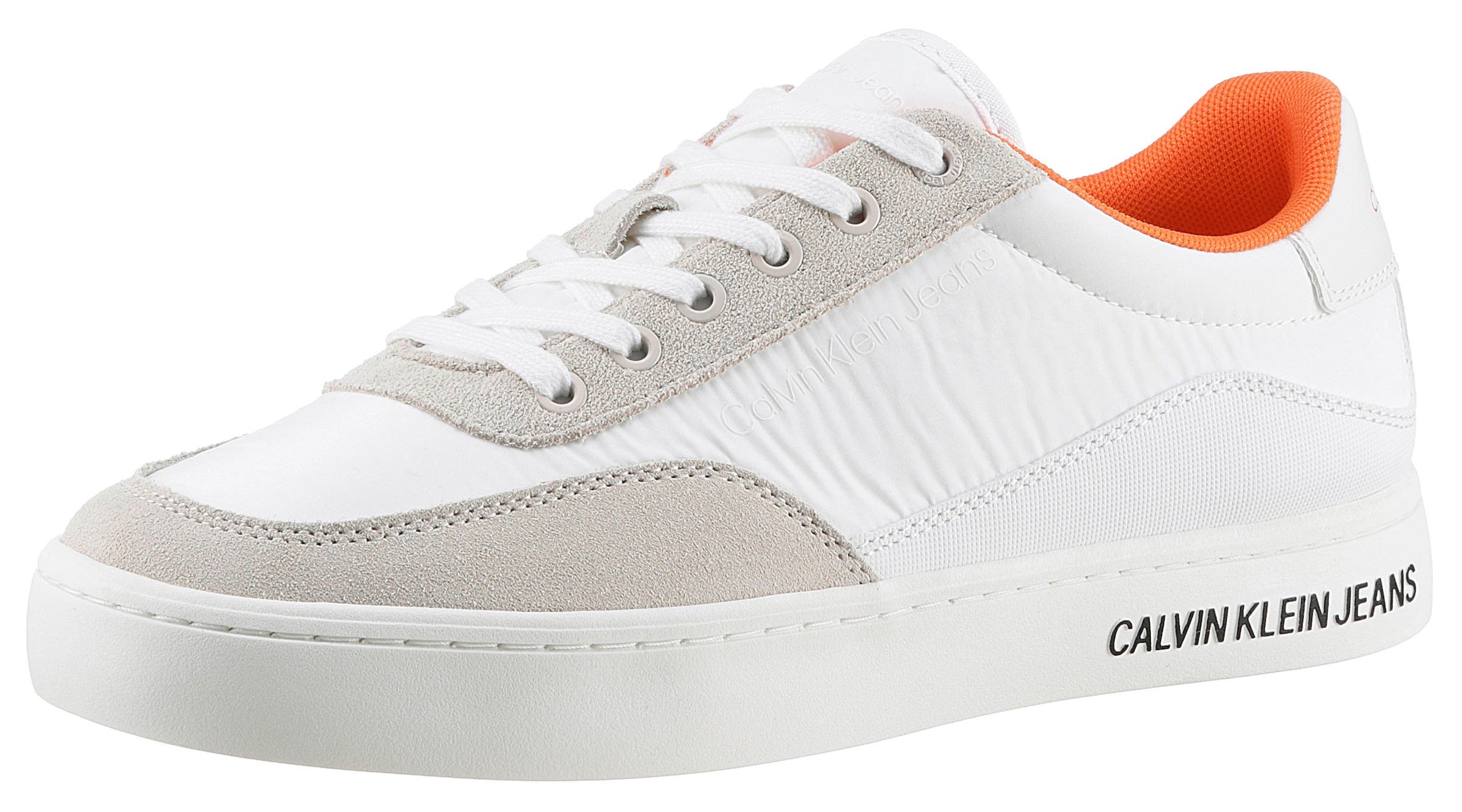 Calvin Klein Jeans Sneaker »SAWYER 9C3«, mit Logoschriftzug, Freizeitschuh, Halbschuh, Schnürschuh