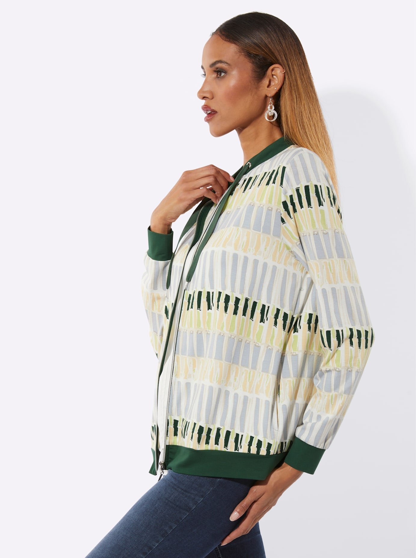 creation L Veste chemise »Shirtjacke« 1 pièces