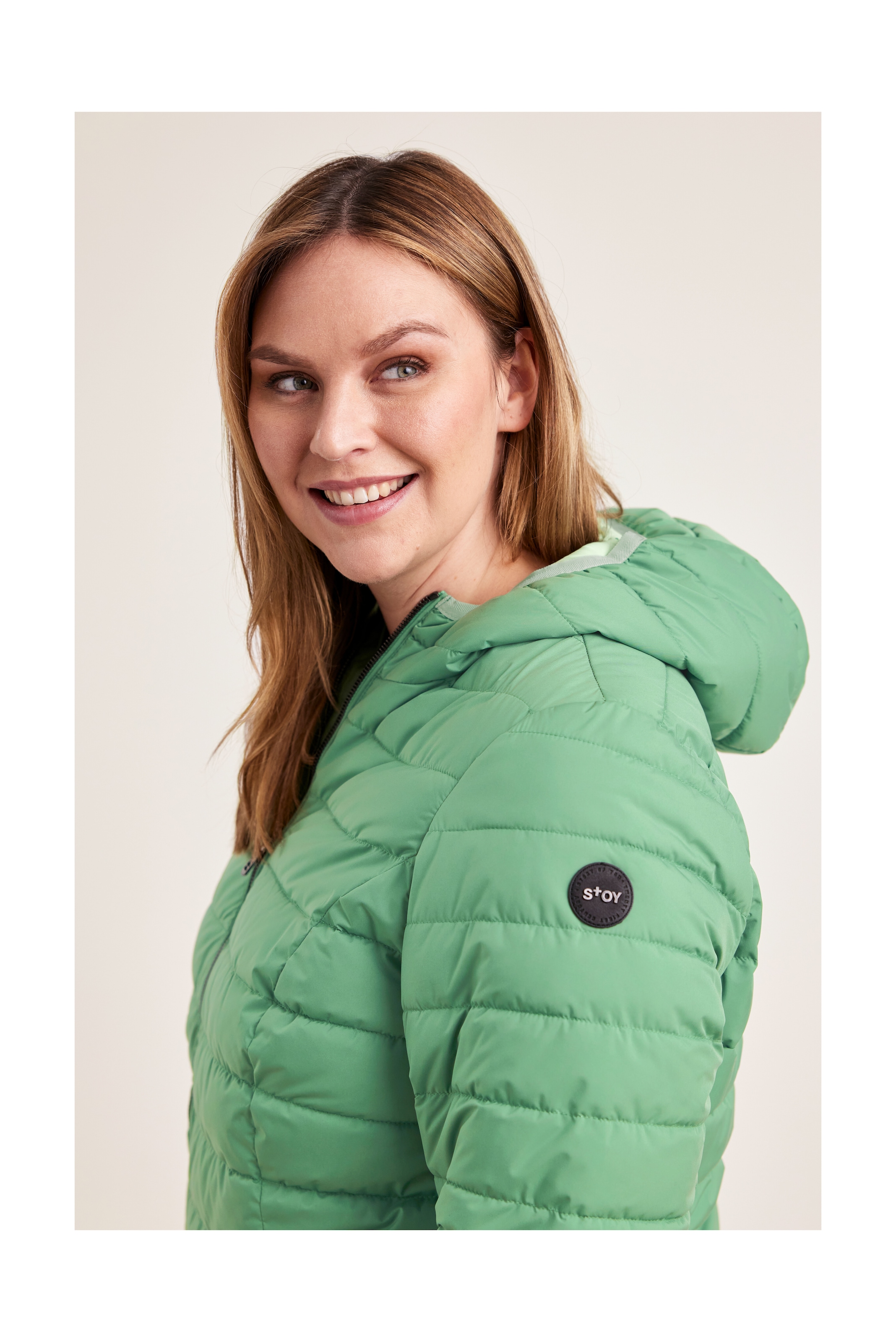 STOY Steppjacke »STS 3 WMN QLTD JCKT«, atmungsaktive, wasserabweisende Damen Steppjacke in grossen Grössen