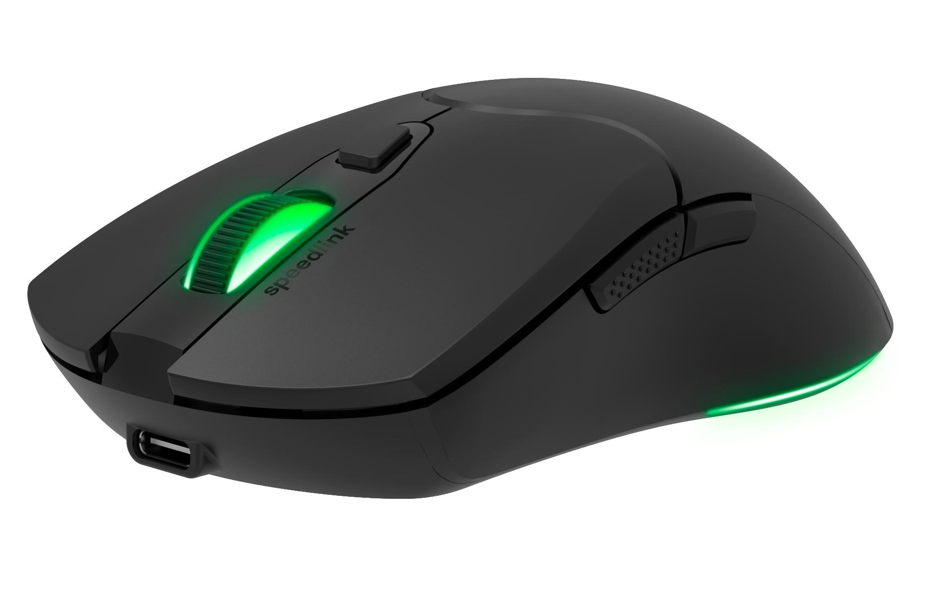 Speedlink Gaming-Maus »VELOX Rechargeable RGB« USB | kabelgebunden | kabellos