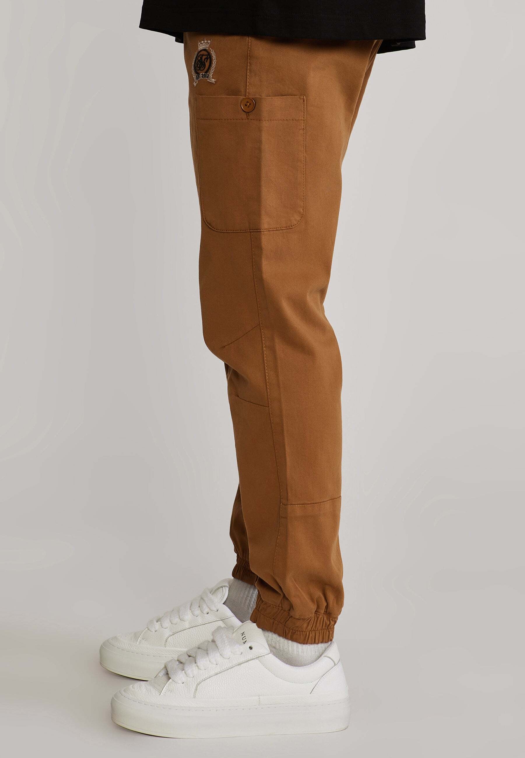 Siksilk Pantalon cargo »Siksilk Cargohose Slim Fit«