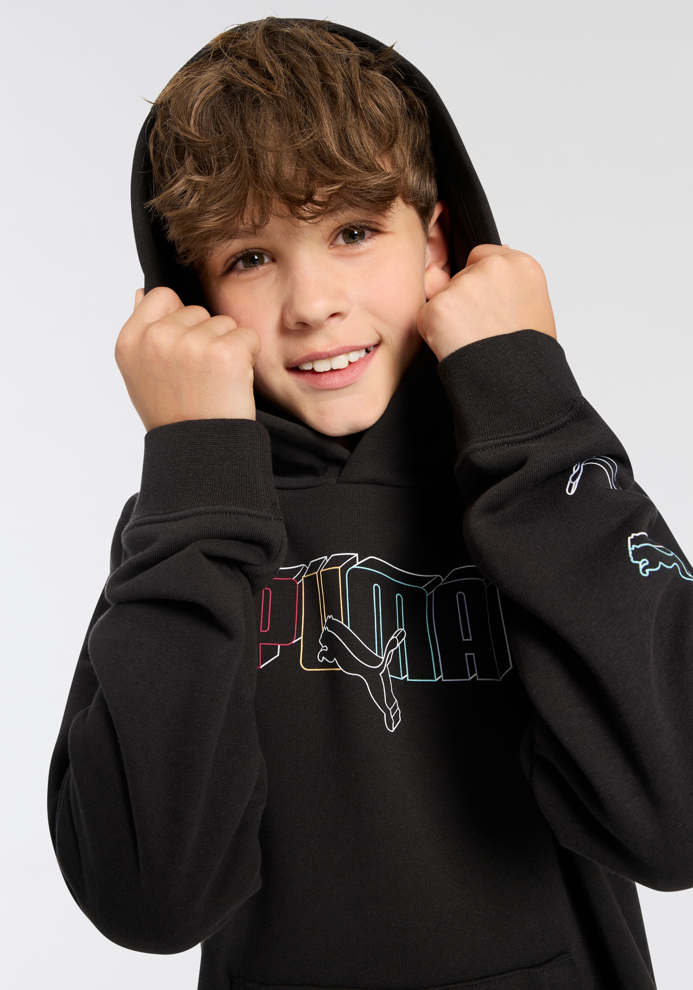 PUMA Kapuzensweatshirt »ESS LOGO LAB EXECUTION HOODIE TR B«