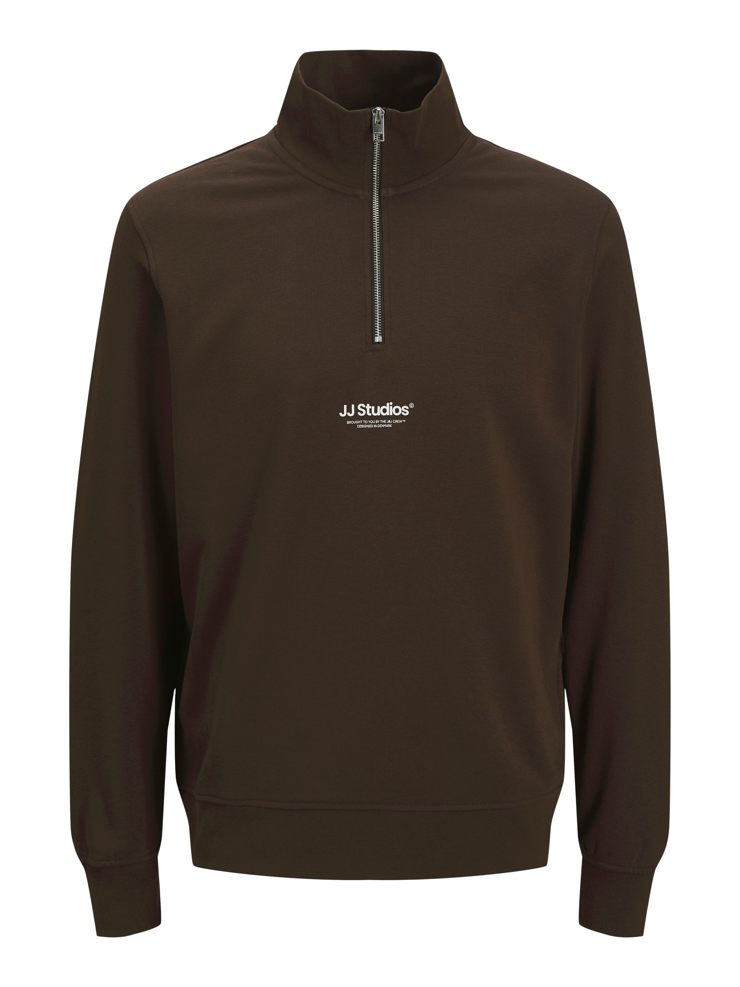 Image of Jack & Jones PlusSize Sweatshirt "JJESOHO SWEAT QUARTER ZIP HN NOOS PLS"