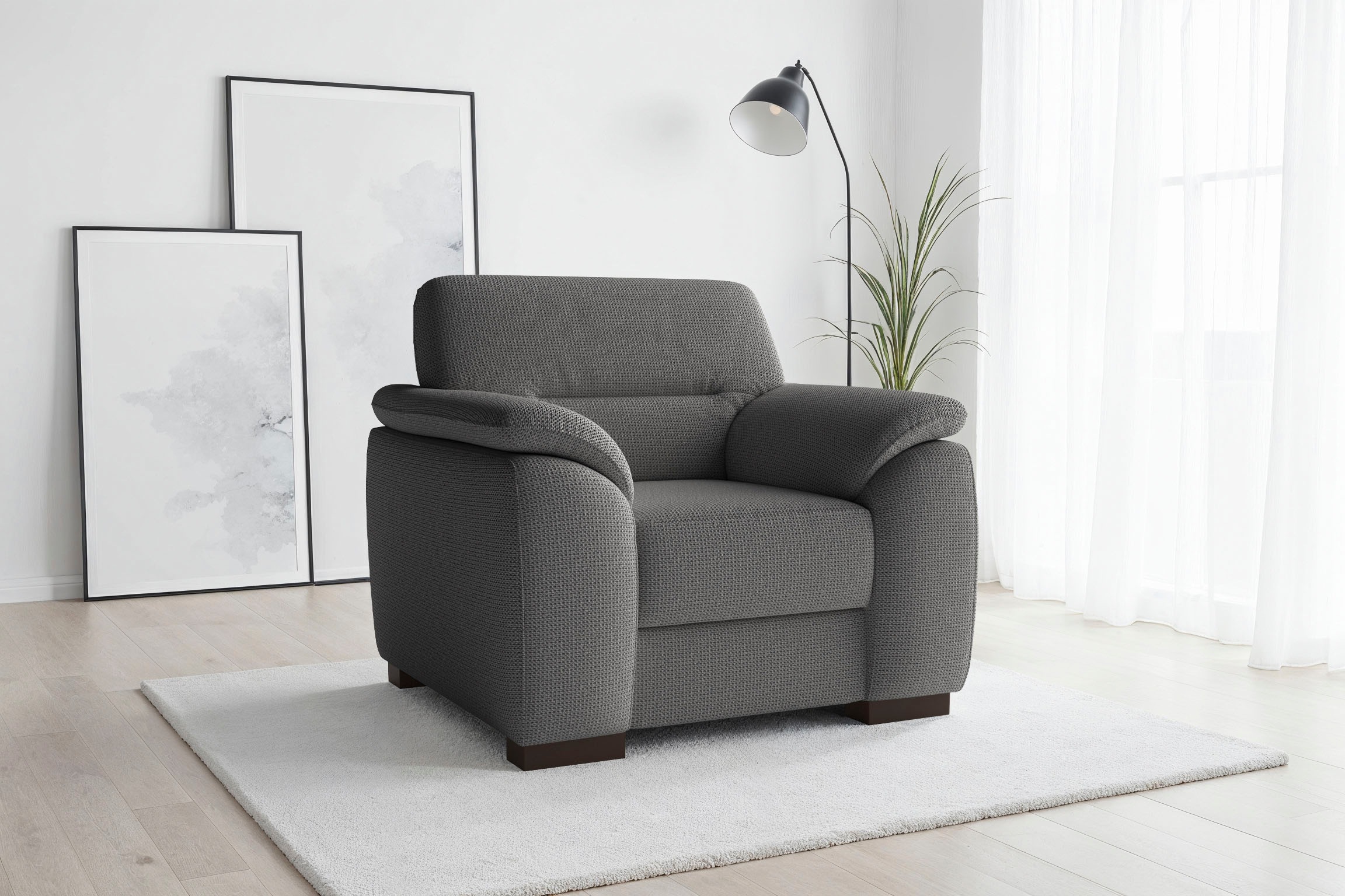 sit&more Sessel "Montego" mit Federkern