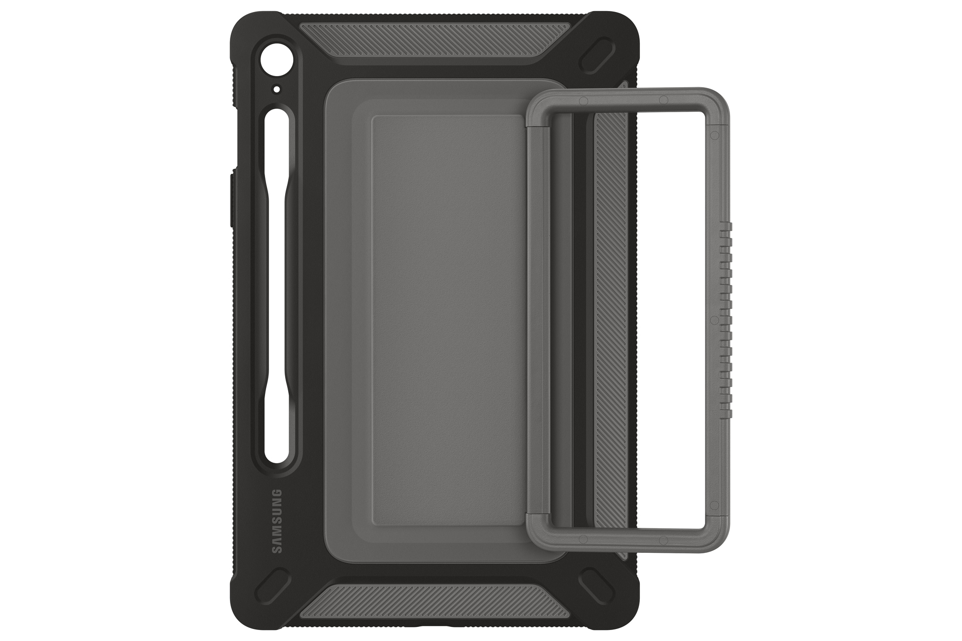 Samsung Tablet-Hülle »Outdoor Cover für Samsung Galaxy Tab S9 FE«, Galaxy S9, Standfunktion, S Pen Aufbewahrung, stossfest, kratzfest