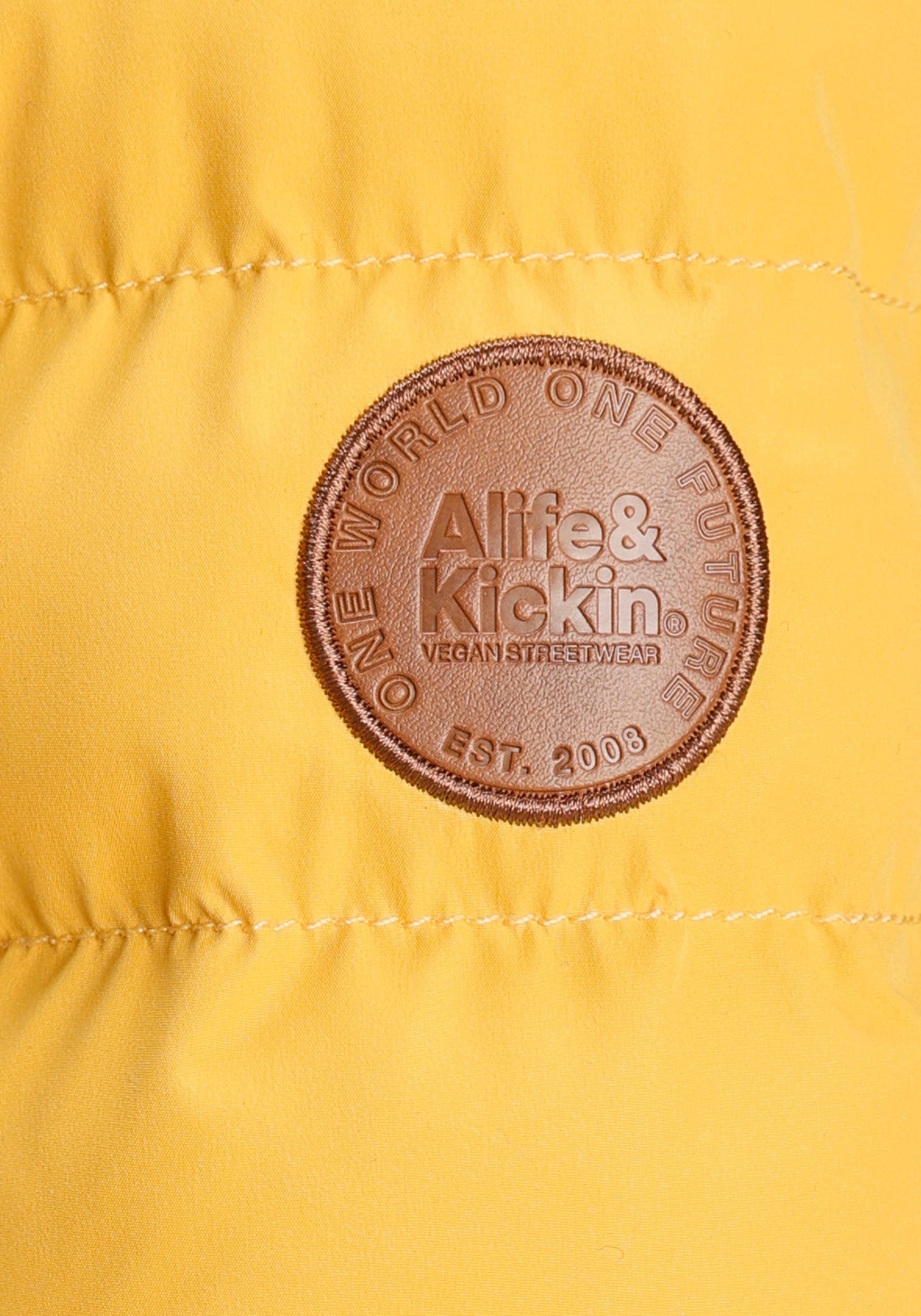 Alife & Kickin Outdoorjacke »JuellaAK«, mit Kapuze, sportive Steppjacke mit Kapuze & Reissverschlusstaschen