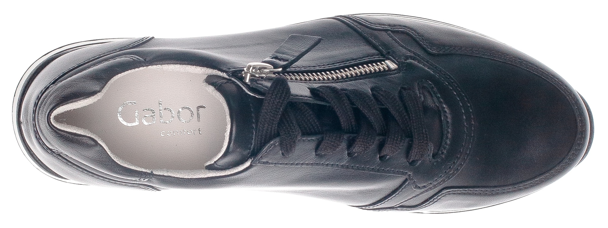 Gabor Keilsneaker »Turin«, mit gepolstertem Schaftrand, Komfortweite H