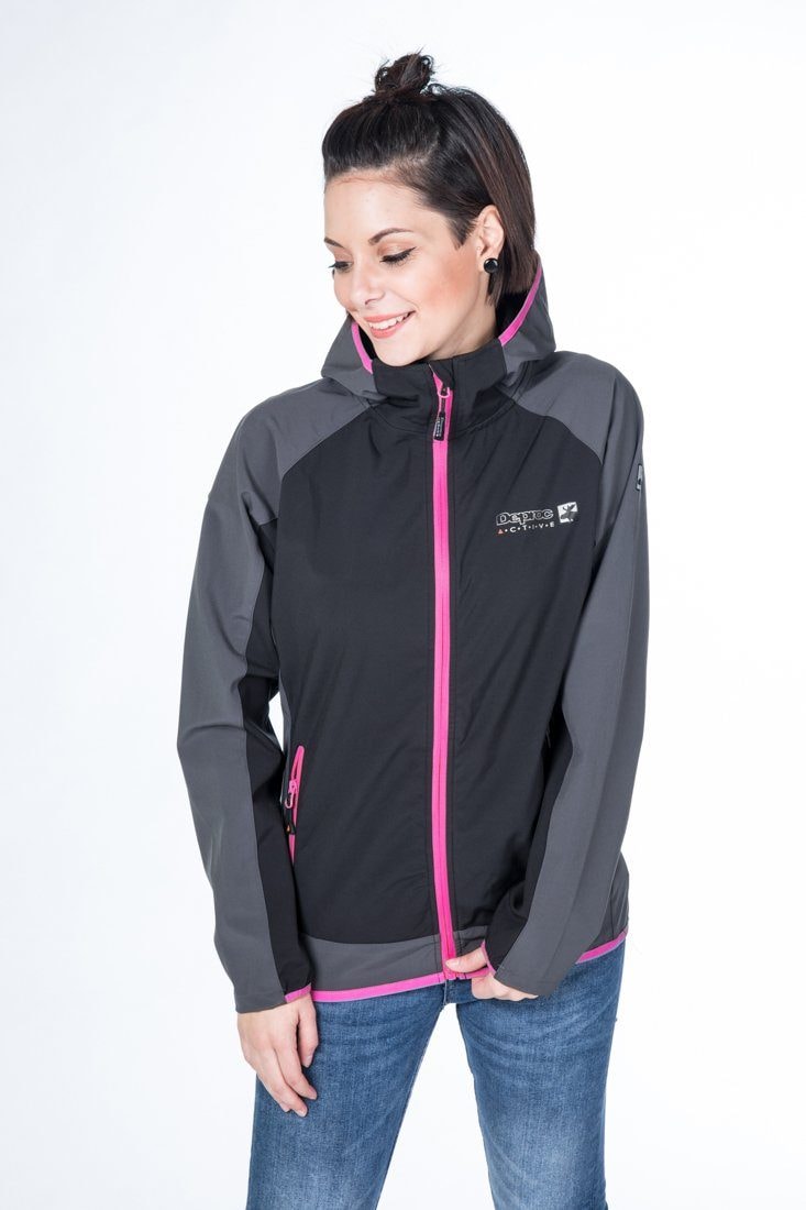 in bestellen erhältlich Women«, »XLight Grössen Active auch DEPROC CAVELL Grossen ♕ Softshelljacke versandkostenfrei