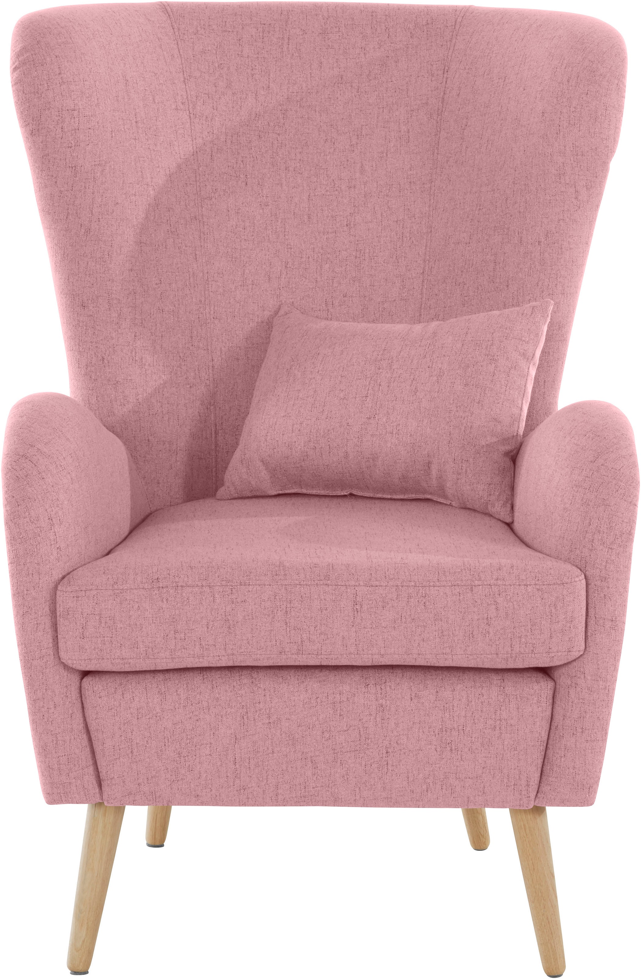 Home affaire Sessel "Sallito, TV-Sessel, Ohrensessel mit" Hocker, in vielen Bezugsqualitäten, auch in Samtcord