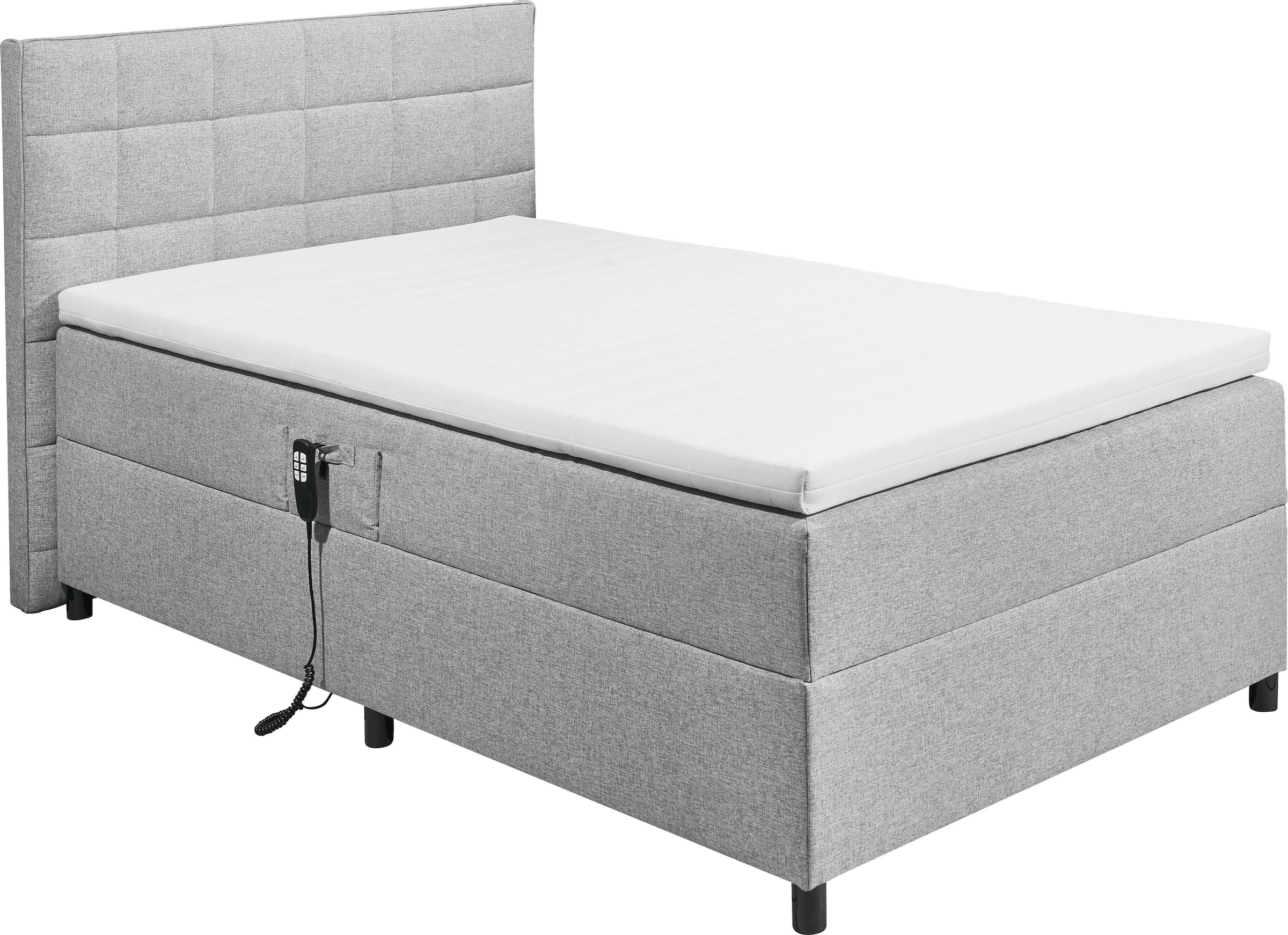 ED EXCITING DESIGN Lit de boxe »Mariborsko« inkl. Motor und Topper