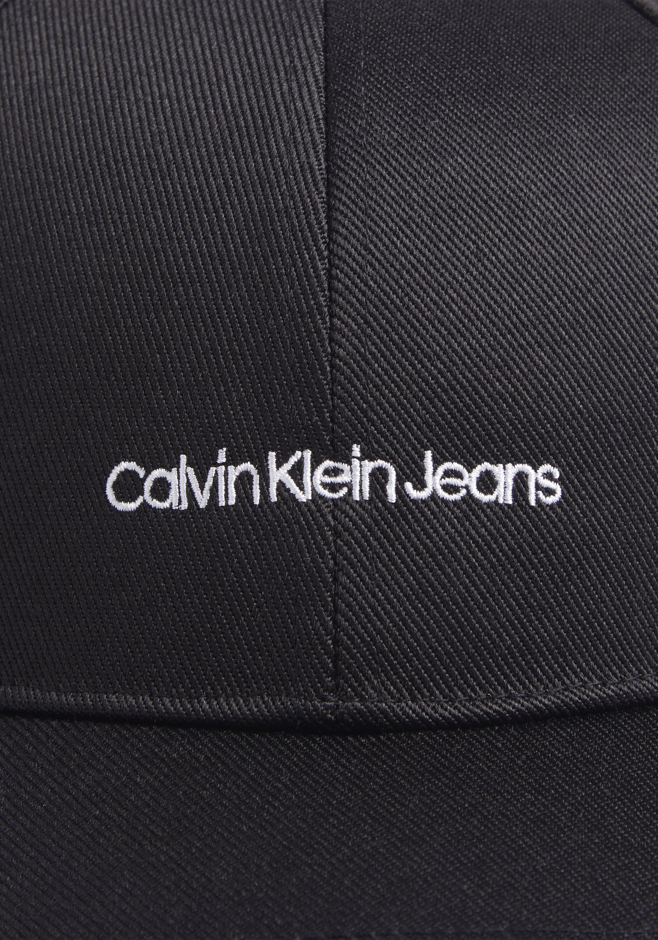 Calvin Klein Jeans Baseball Cap »INST EMBRO CAP«, mit Logoschriftzug