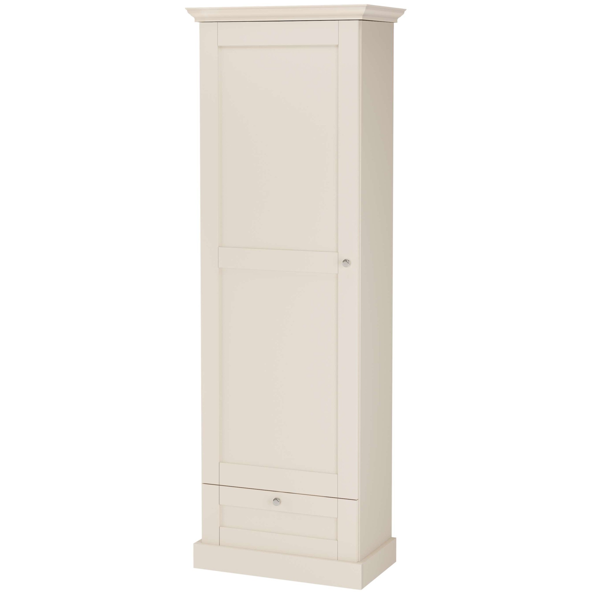 Image of GOODproduct Garderobenschrank "Binz Flurschrank mit 1 Tür, 1 Schublade und ausziehbare Kleiderstange" viele Stauraummöglichkeiten, Metallgriffe, Tür mit Rahmen, Höhe 180 cm