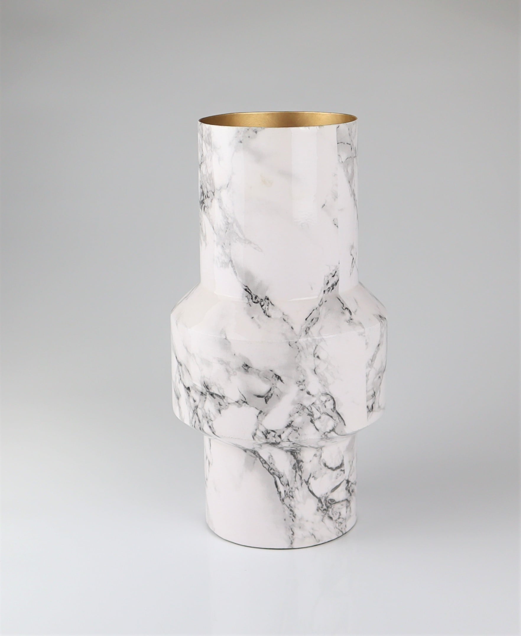 Image of AM Design Dekovase "aus Metall" BxH: 17x32 cm