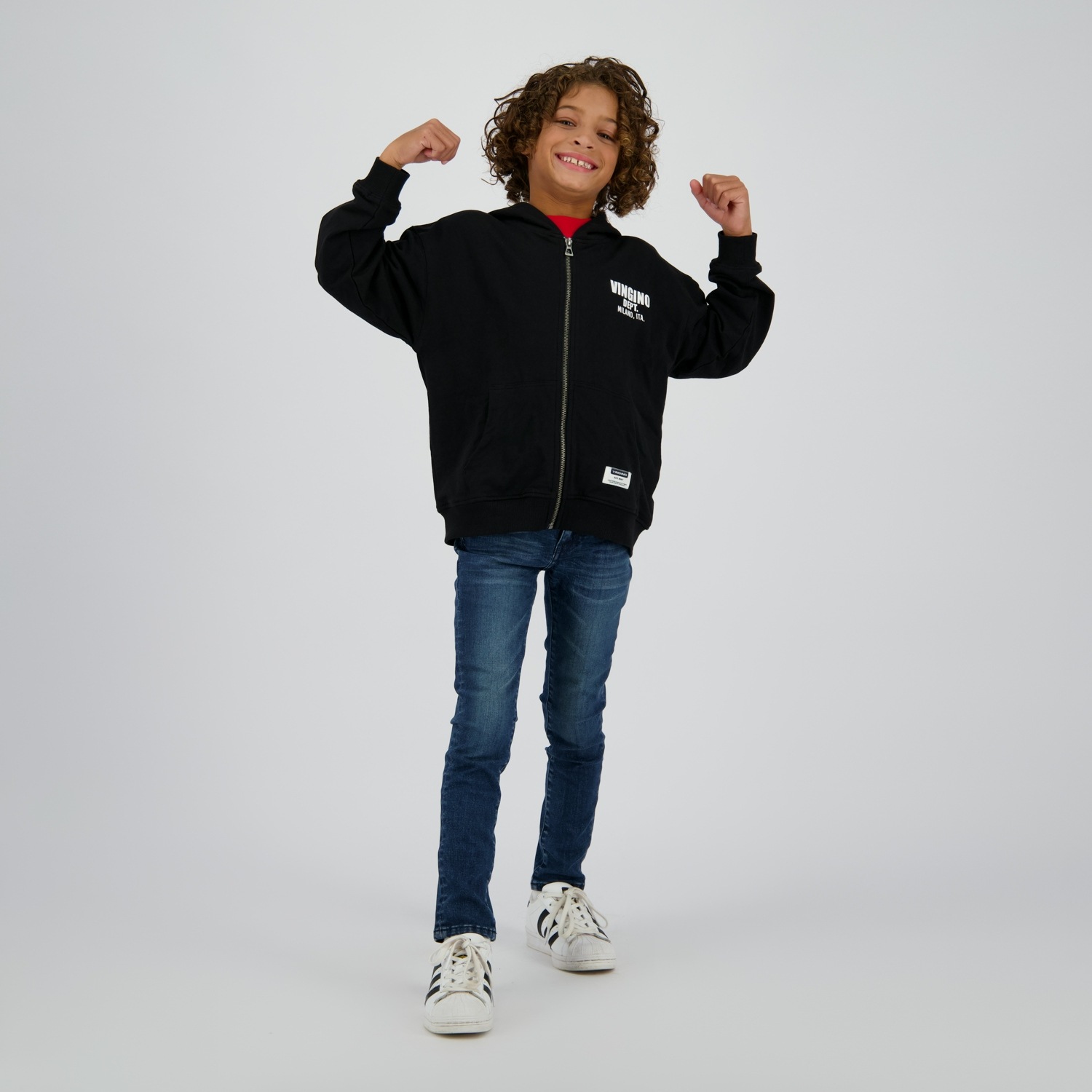 Vingino Jeans à 5 poches avec stretch, coupe skinny, pour garçons