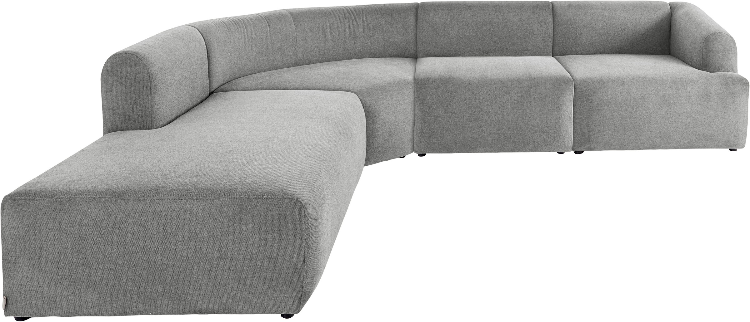 LeGer Home by Lena Gercke Canapé d'angle »LYZA L-Form links/rechts, Modularsofa "XL", Masse B/T/H: 287/267/74 cm« aus 4 Modulen, zusammen oder einzeln stellbar