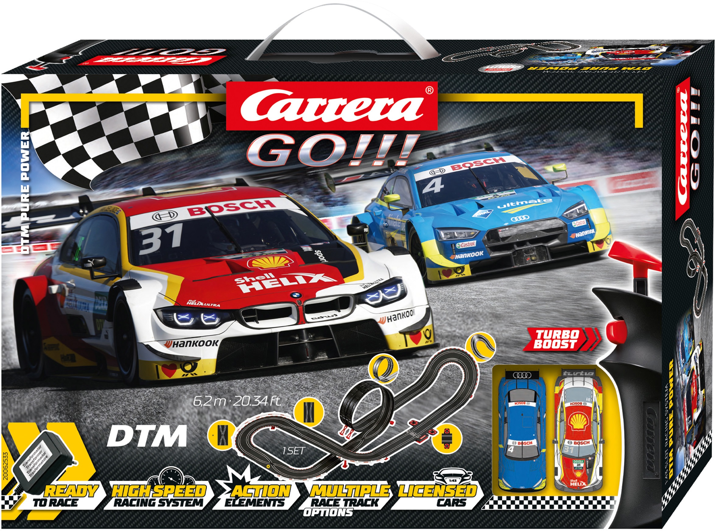 Image of Carrera® Autorennbahn »Carrera GO!!! - DTM Pure Power« bei Ackermann Versand Schweiz