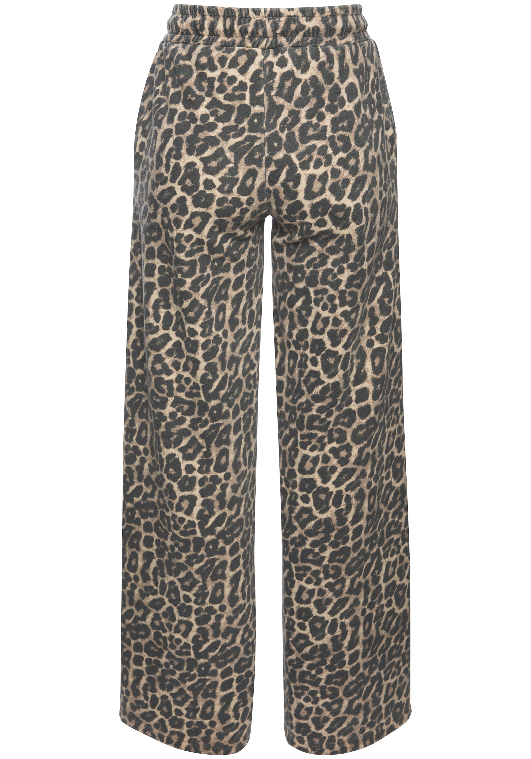 Buffalo Pantalon sweat »- Relaxhose in Leo-Optik«  imprimé animal léopard