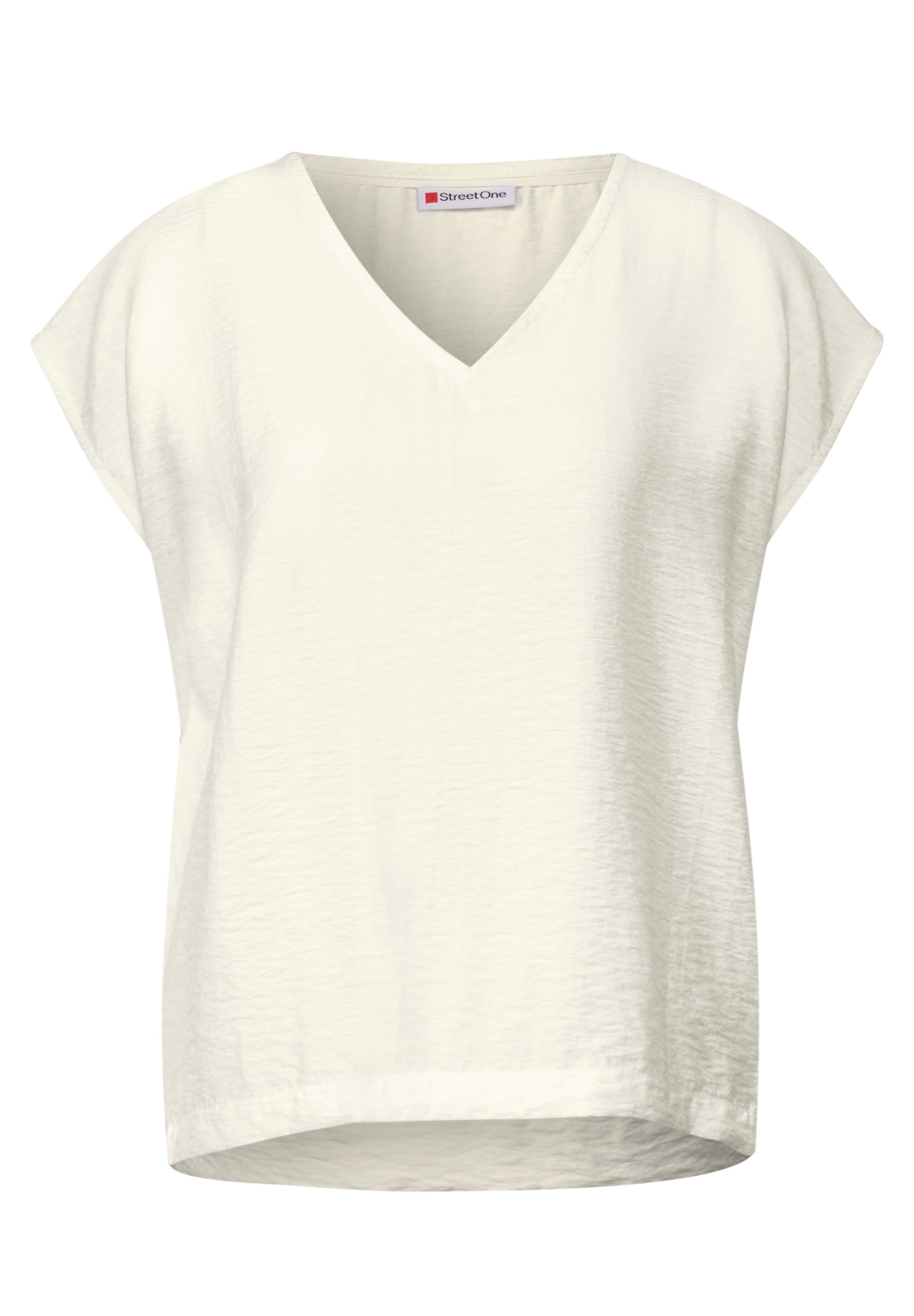 STREET ONE Shirtbluse, mit V-Neck