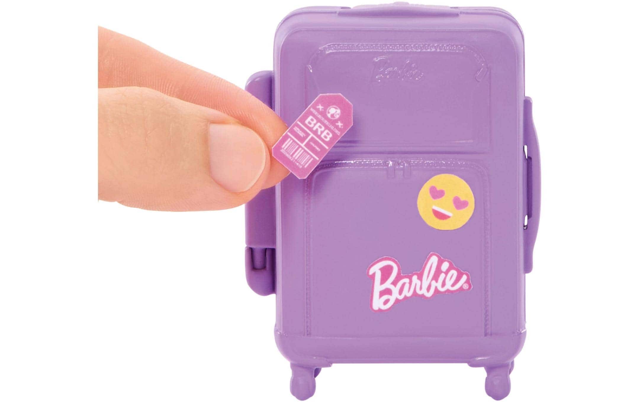 Barbie Anziehpuppe »Barbie Kofferband Spielset mit Puppe Malibu«