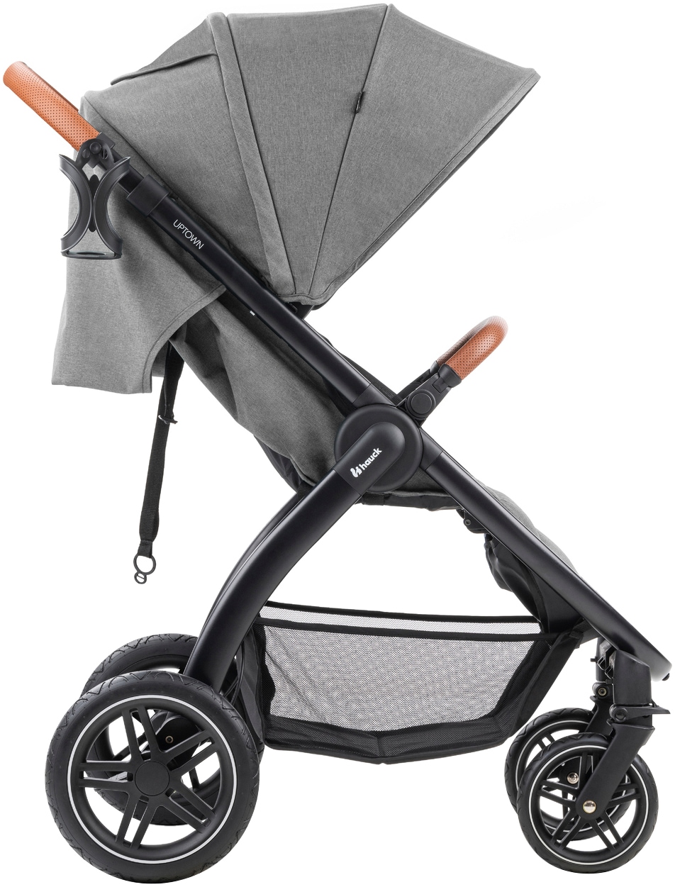Hauck Poussette pour enfants »Uptown, Black Melange Grey« 22 kilos bis 22 kg belastbar