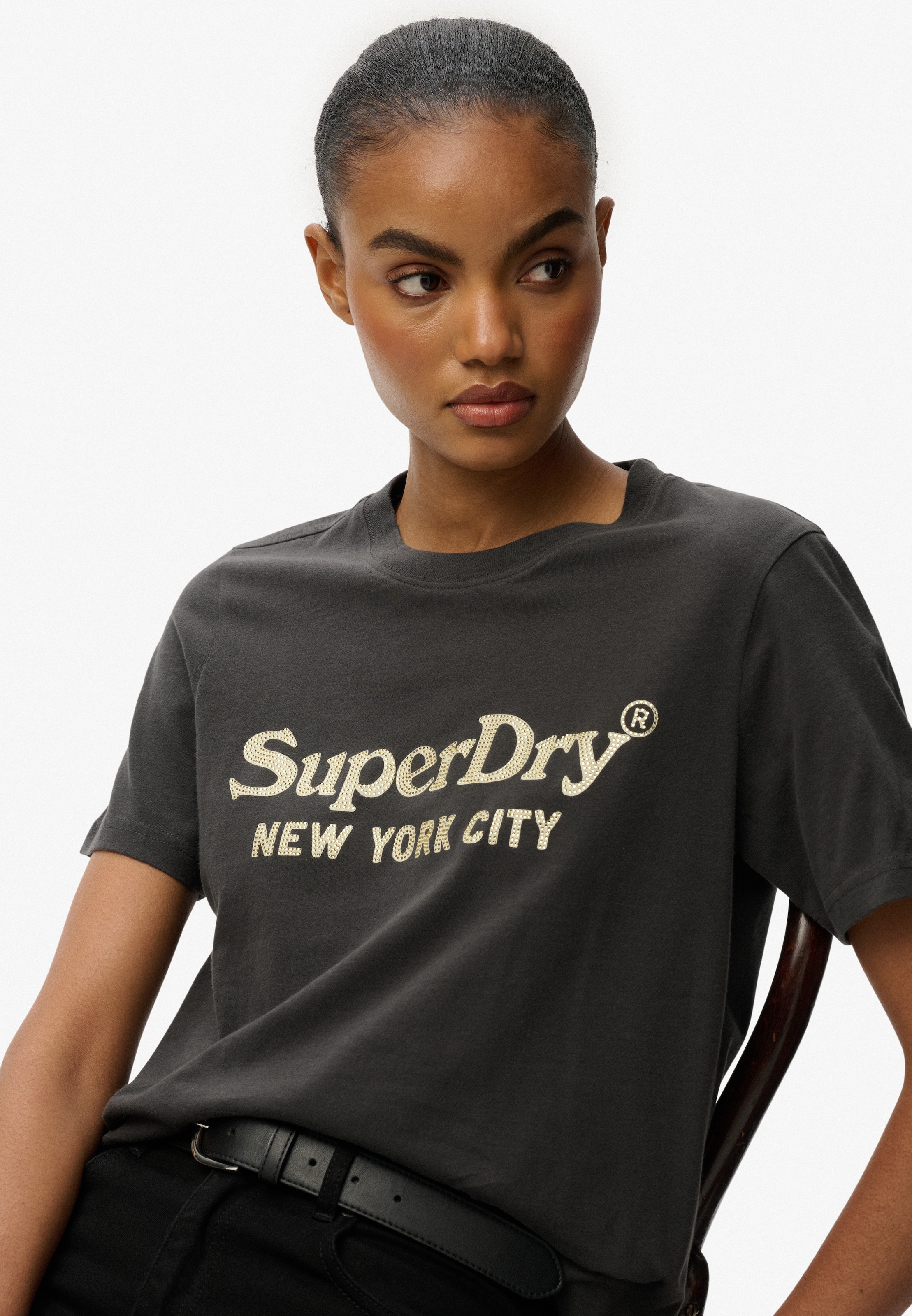 Superdry Print-Shirt »BRAND MARK RELAXED TEE«