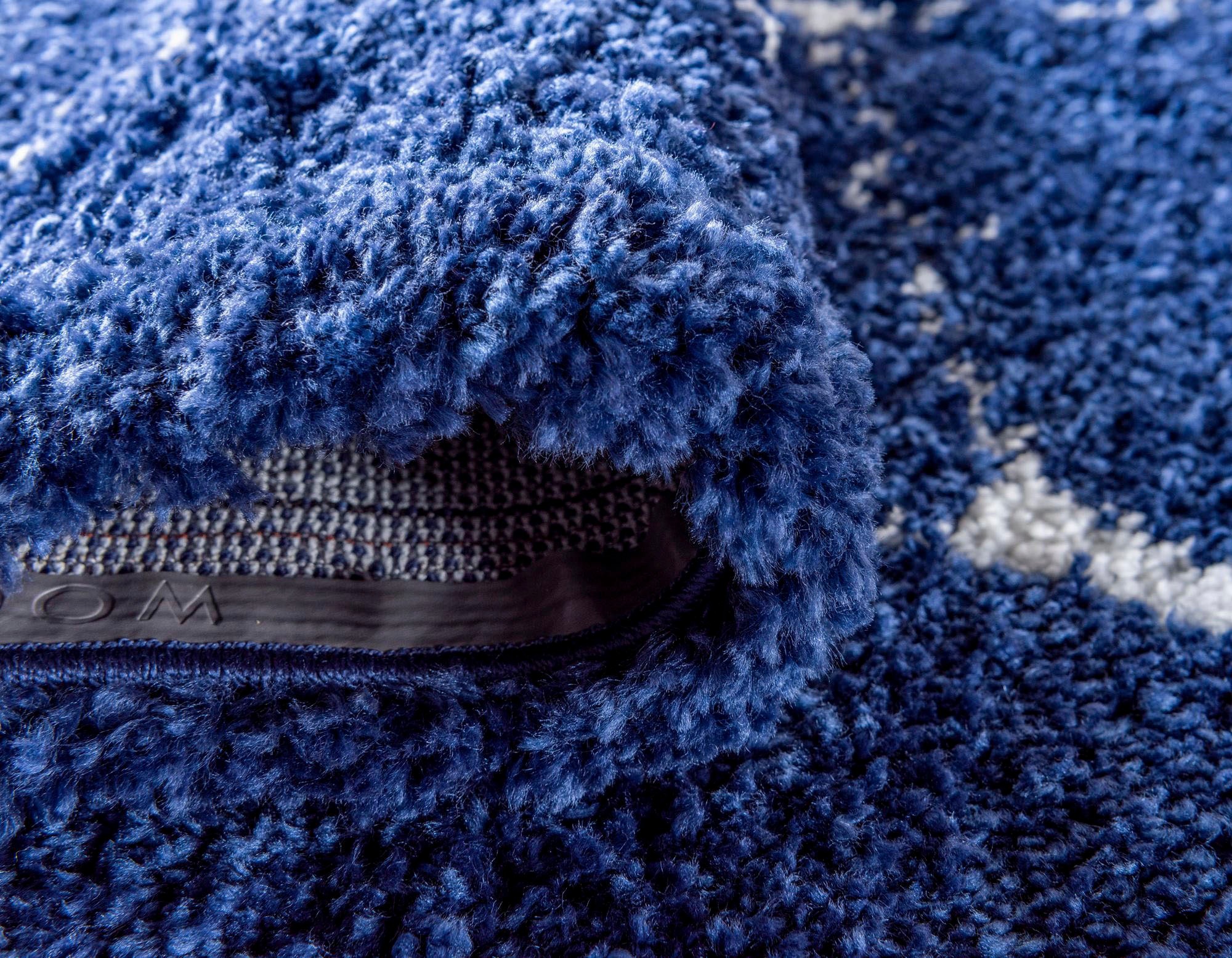 Myflair Möbel & Accessoires Hochflor-Teppich »Temara Shag, LAGERRÄUMUNG!«, rechteckig, 51 mm Höhe, gewebt, Rauten Design, weich & kuschelig