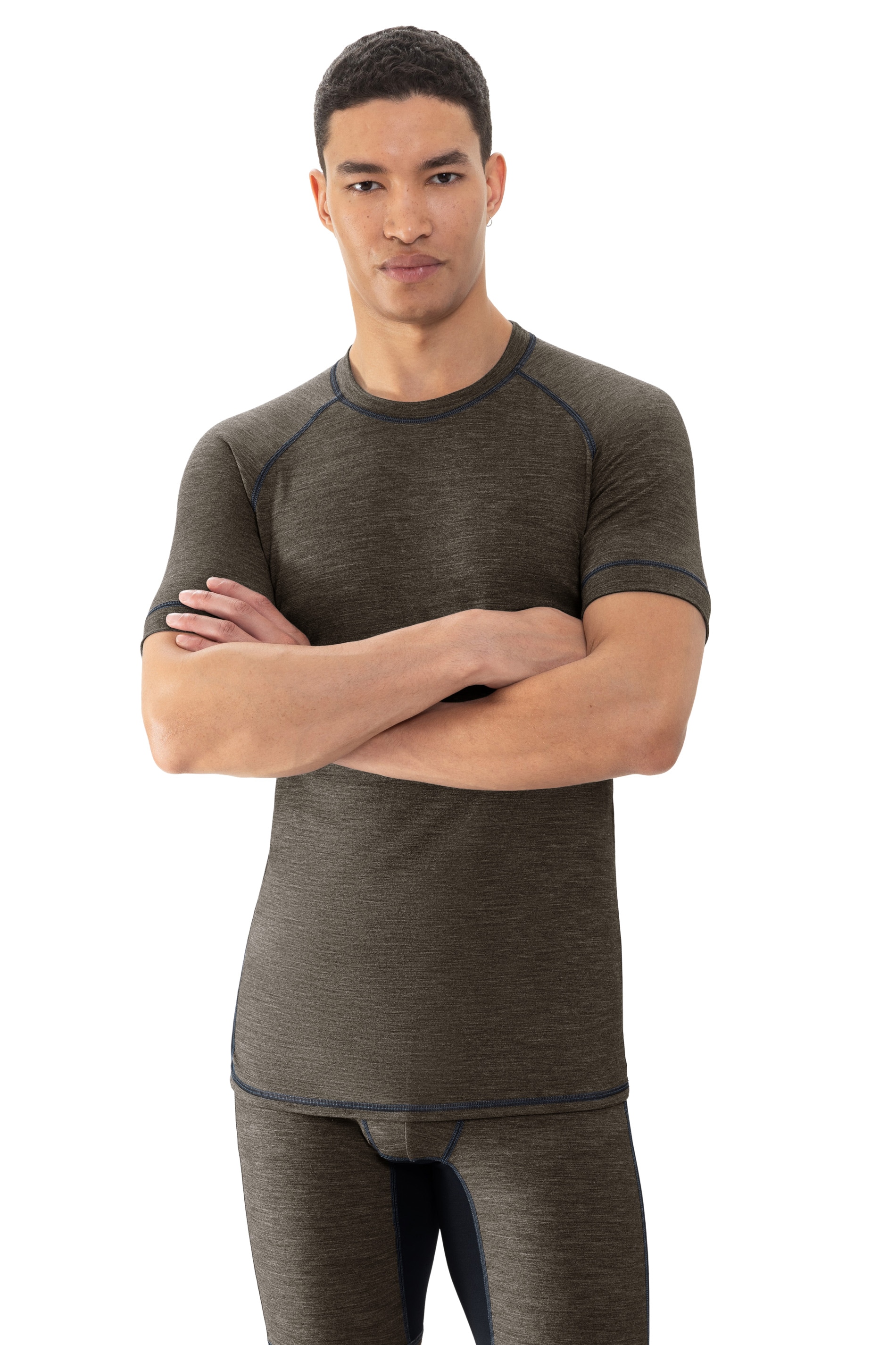 Image of Mey Funktionsshirt "Prfrmnc+" körpernahe Passform, Kurzarm, schnelltrocknend, Rundhalsausschnitt