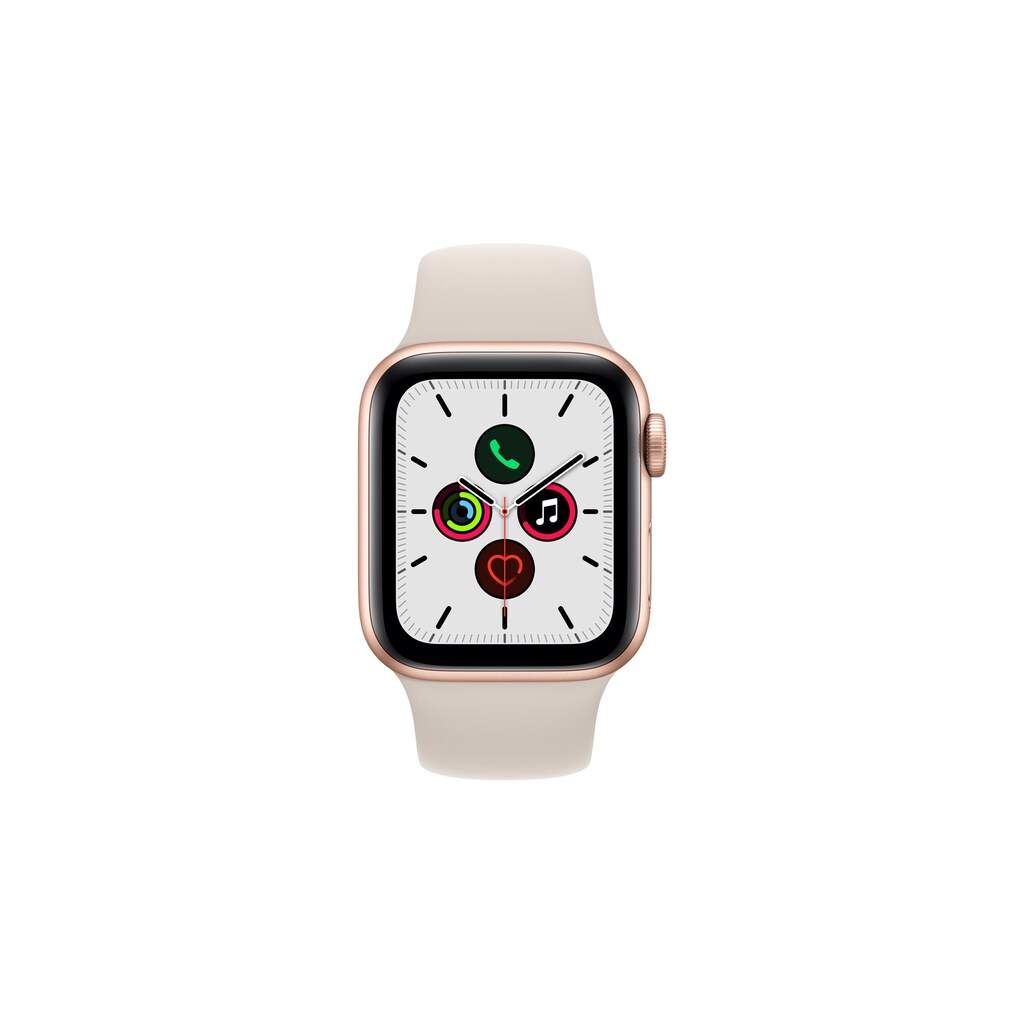 Apple Smartwatch »SE 40mm GPS Gold«, (Watch OS)