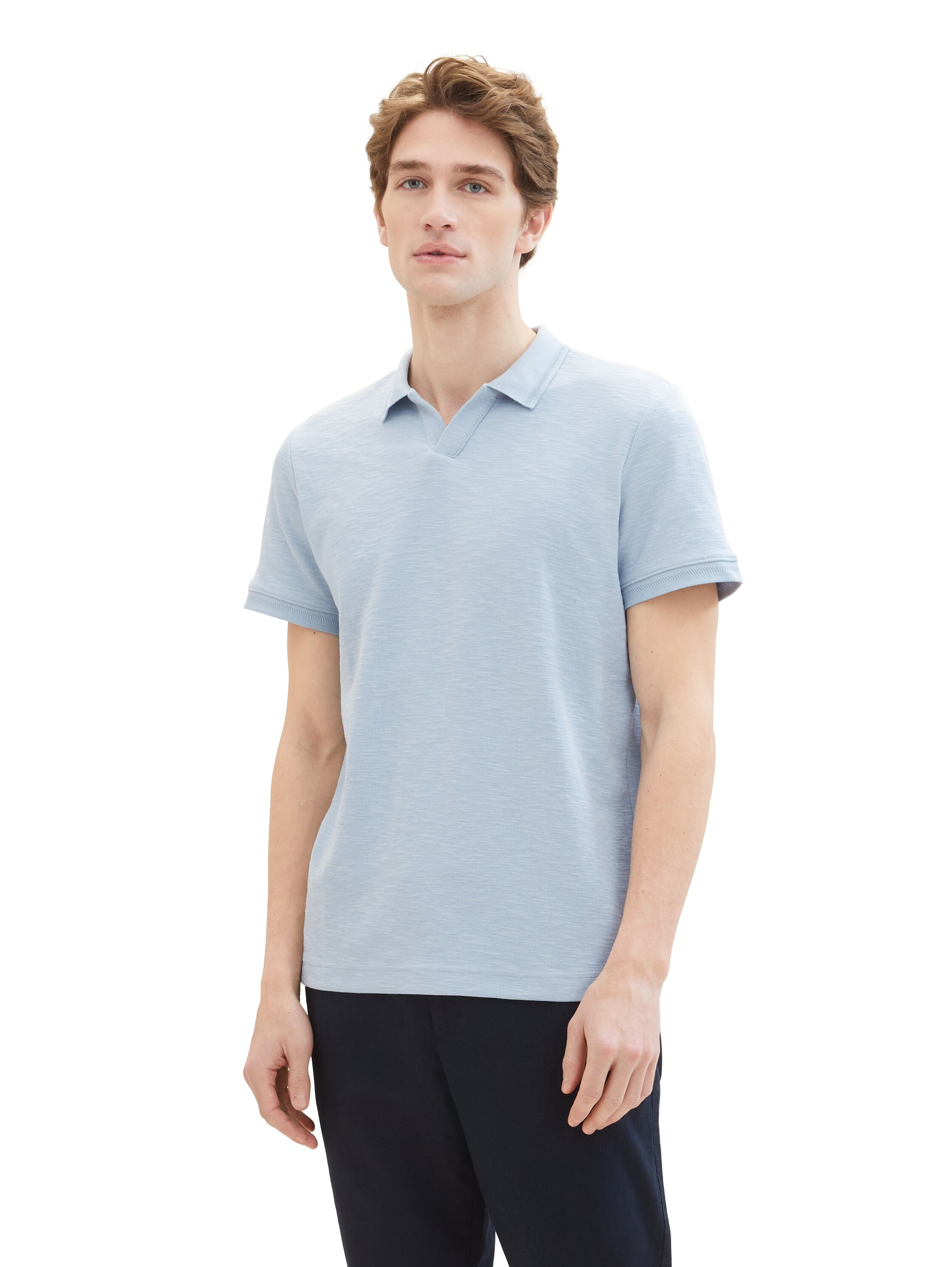 TOM TAILOR Poloshirt, mit Struktur