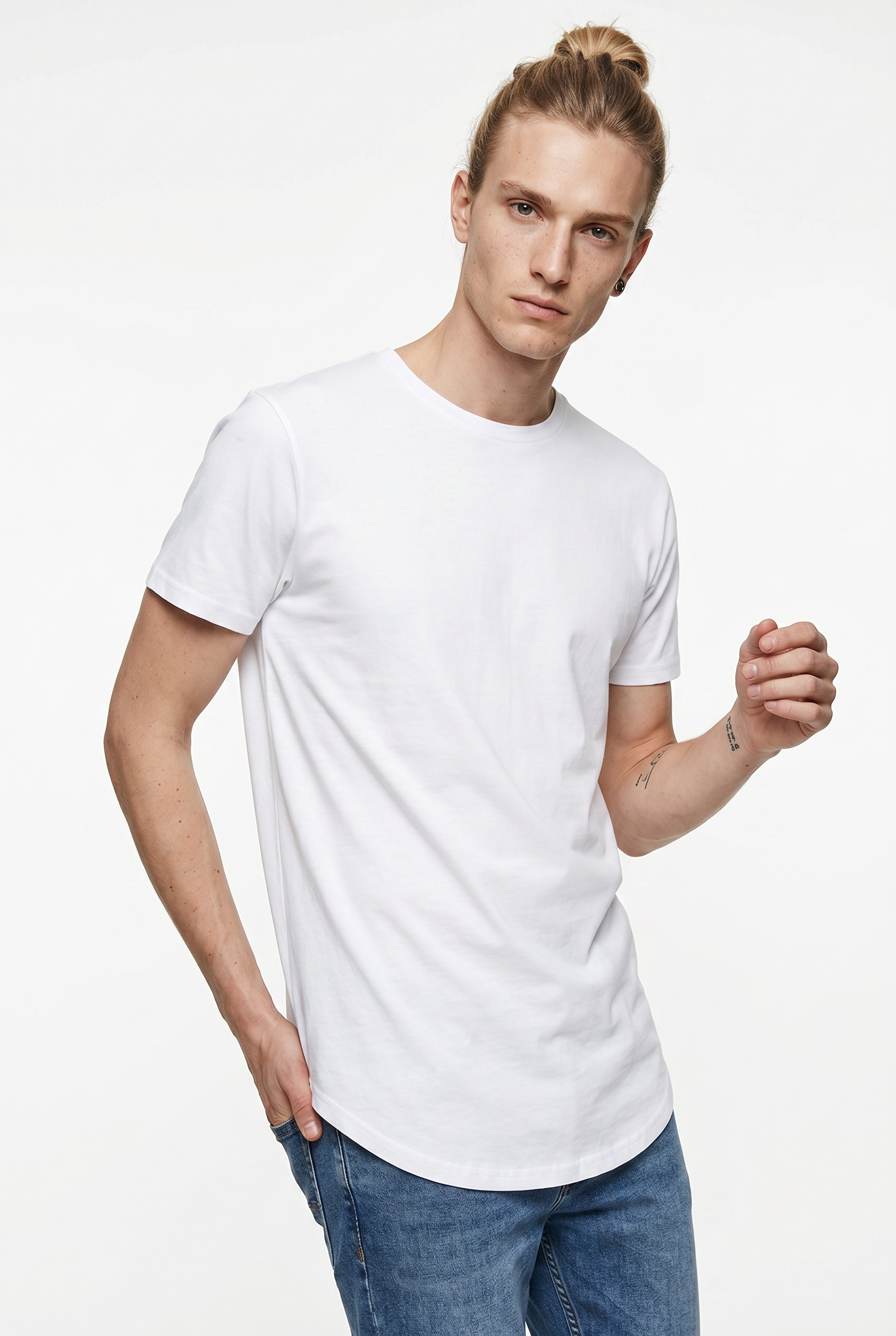 ONLY & SONS Shirt à col rond »ONSJEFF LONGY SS TEE 3-PACK OTL« Paquet, 3