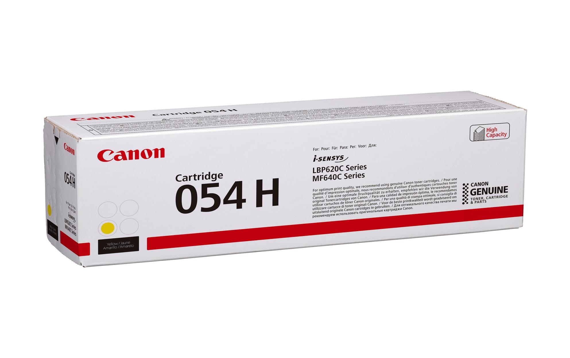 Image of Canon Tonerpatrone "54 H Yellow"