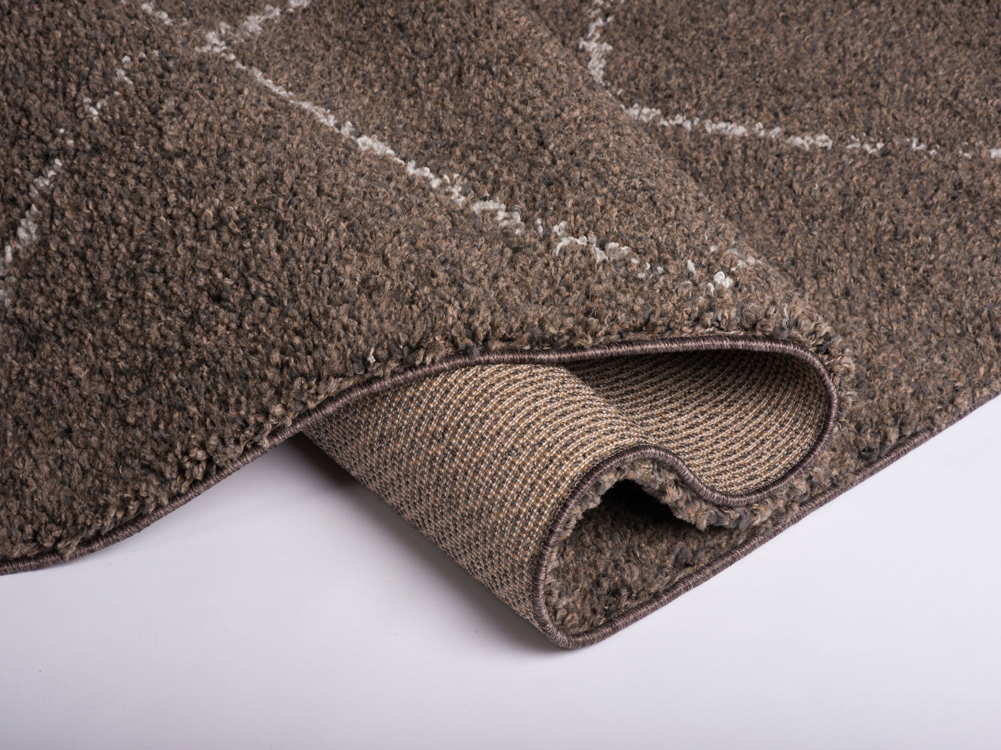 GALLERY M branded by Musterring Hochflor-Teppich »Donna« rechteckig 30 mm Höhe Wohnzimmer