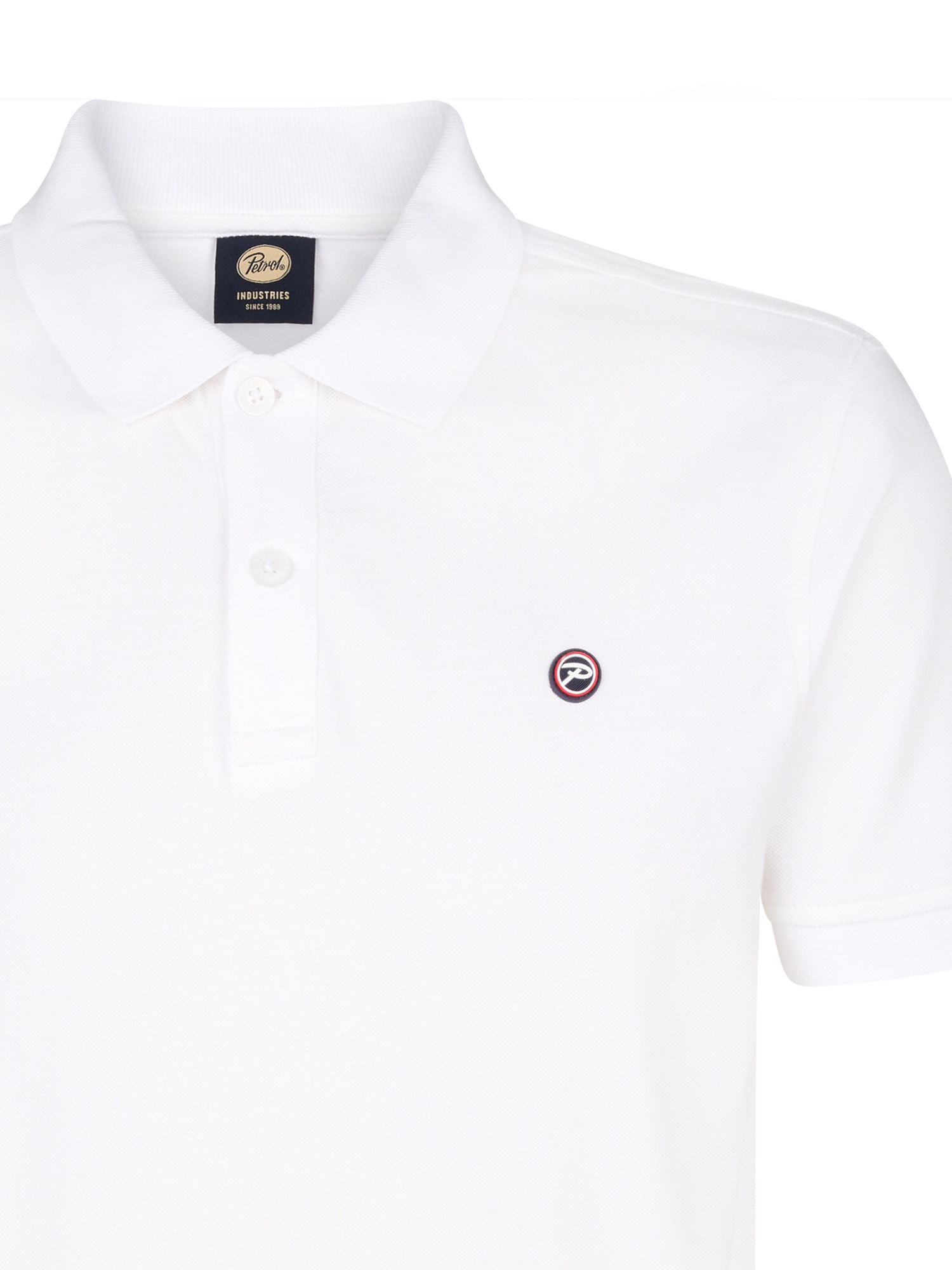 Petrol Industries Poloshirt, mit Logo Stickerei
