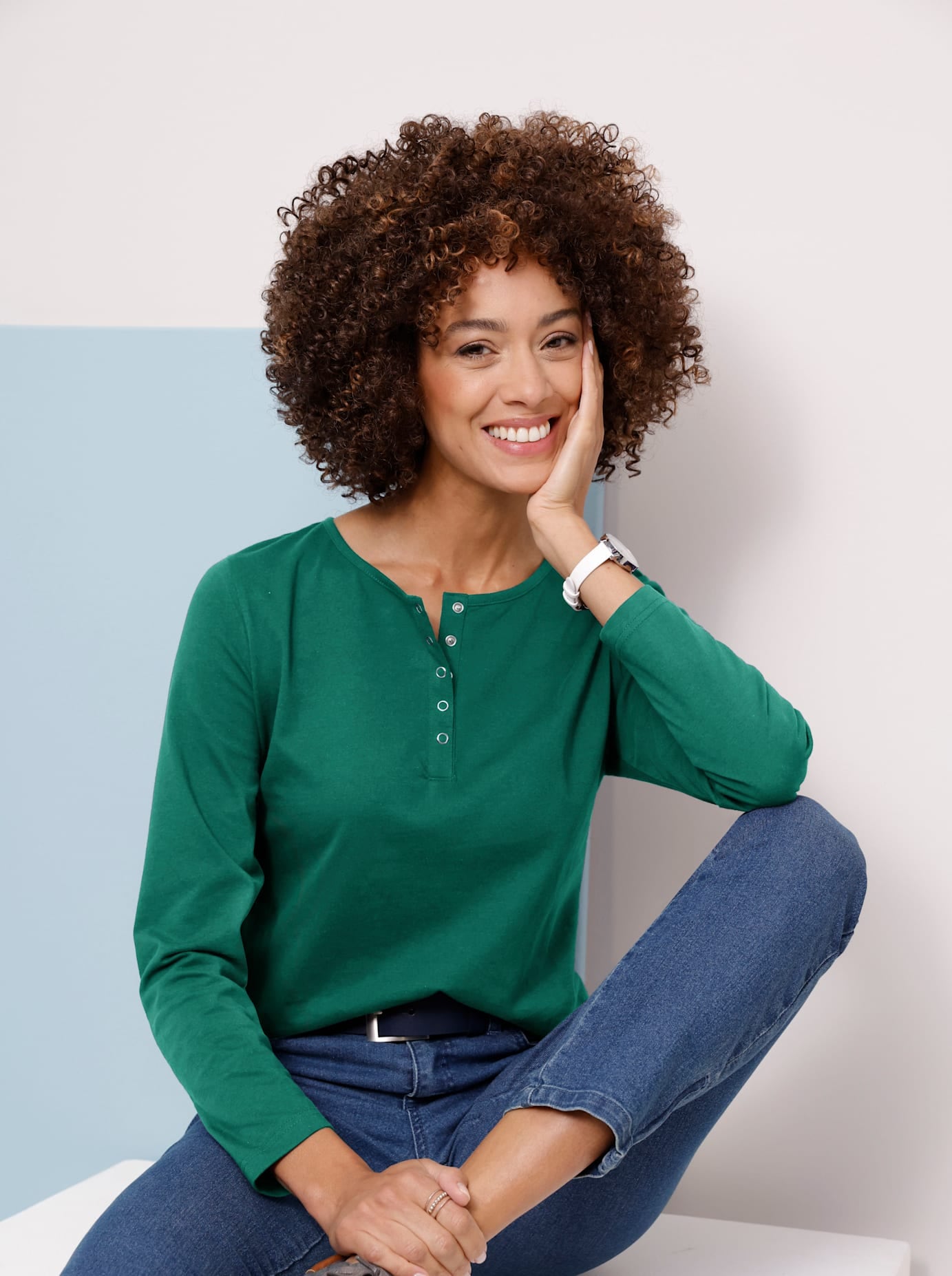 Classic Basics Langarmshirt »Langarm-Shirt« 1 Stk.