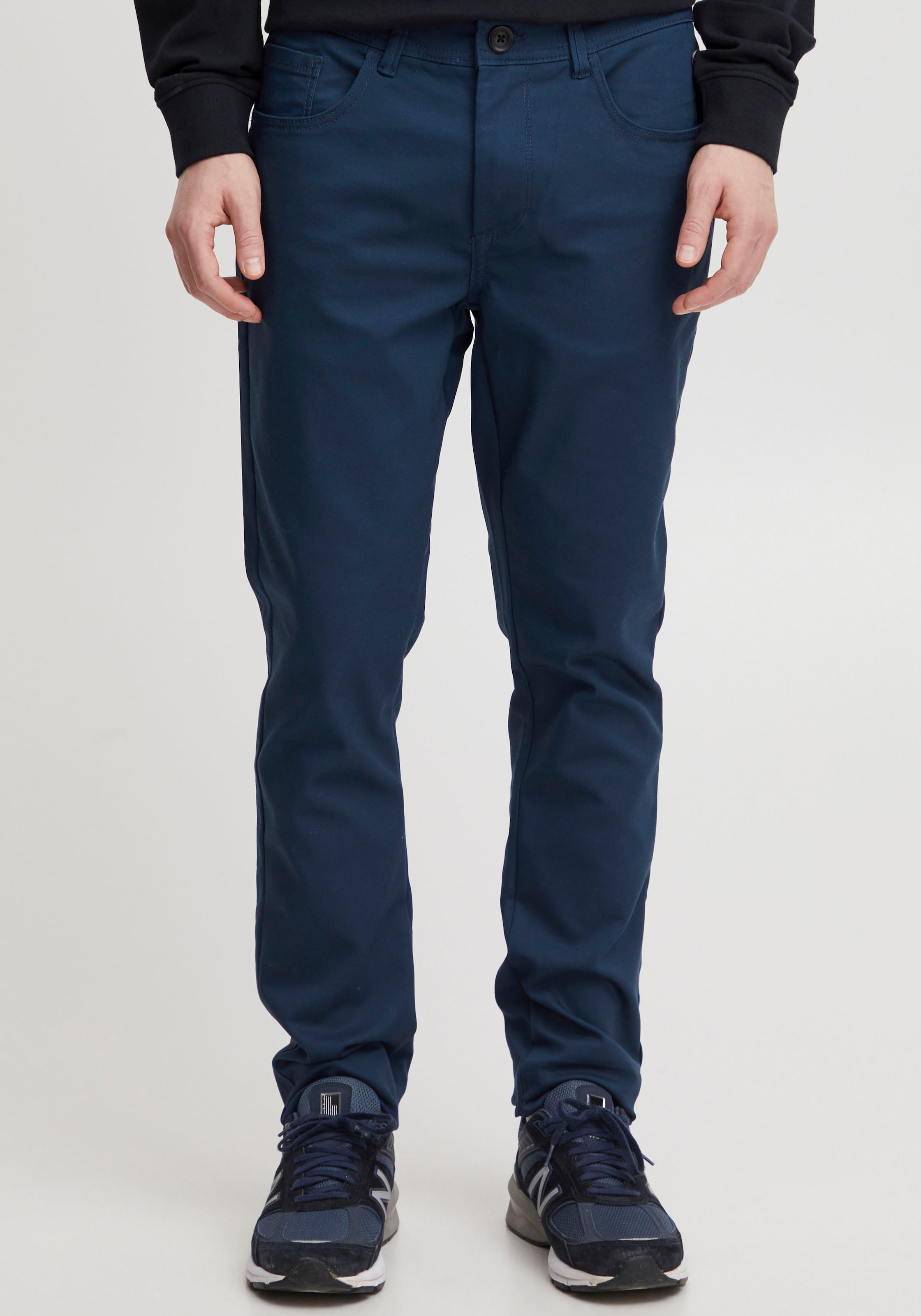 Image of Blend 5-Pocket-Hose "BL-Trousers" aus Baumwollmischung, mit elastischen Eigenschaften, Regular Fit