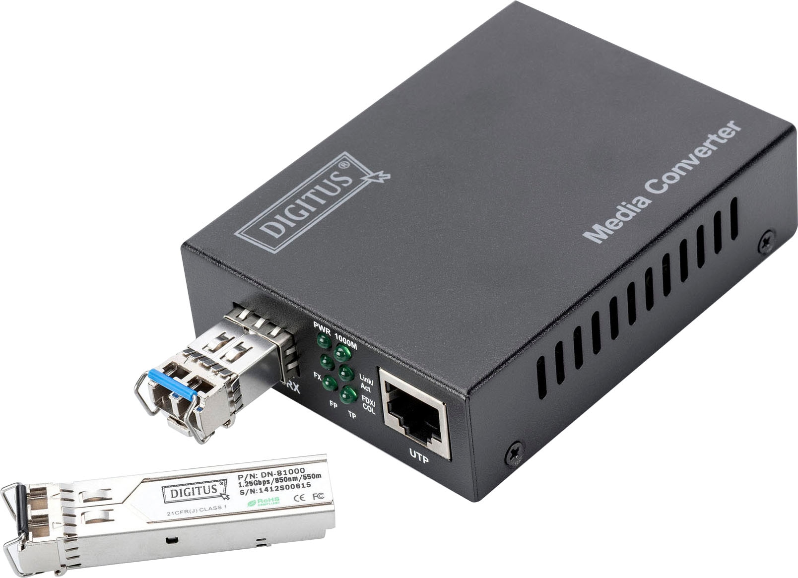 Digitus Adapter »10 Gigabit Media Konverter«