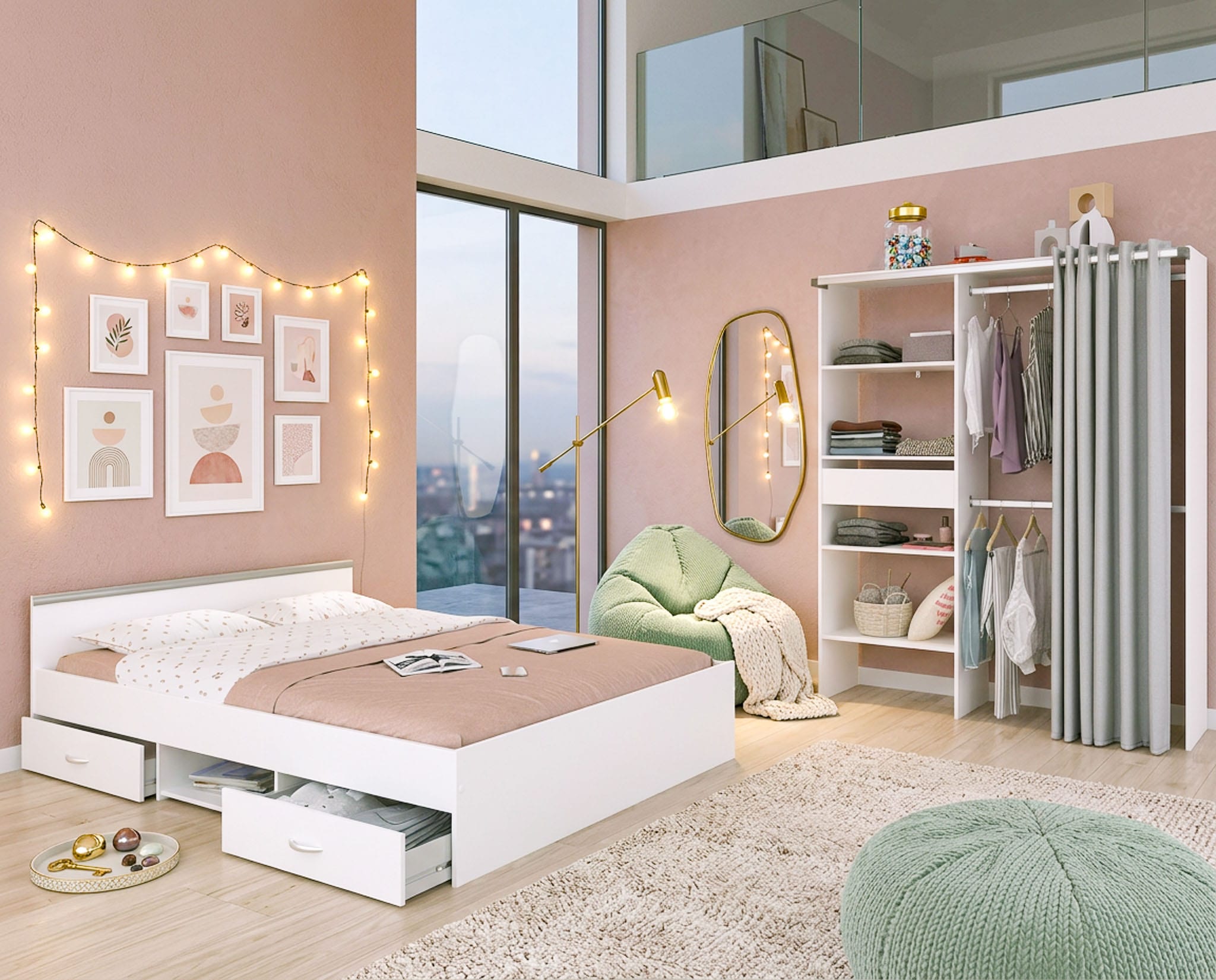 Parisot Jugendzimmer-Set »Parisot Mega 13« Set, 2 tlg.