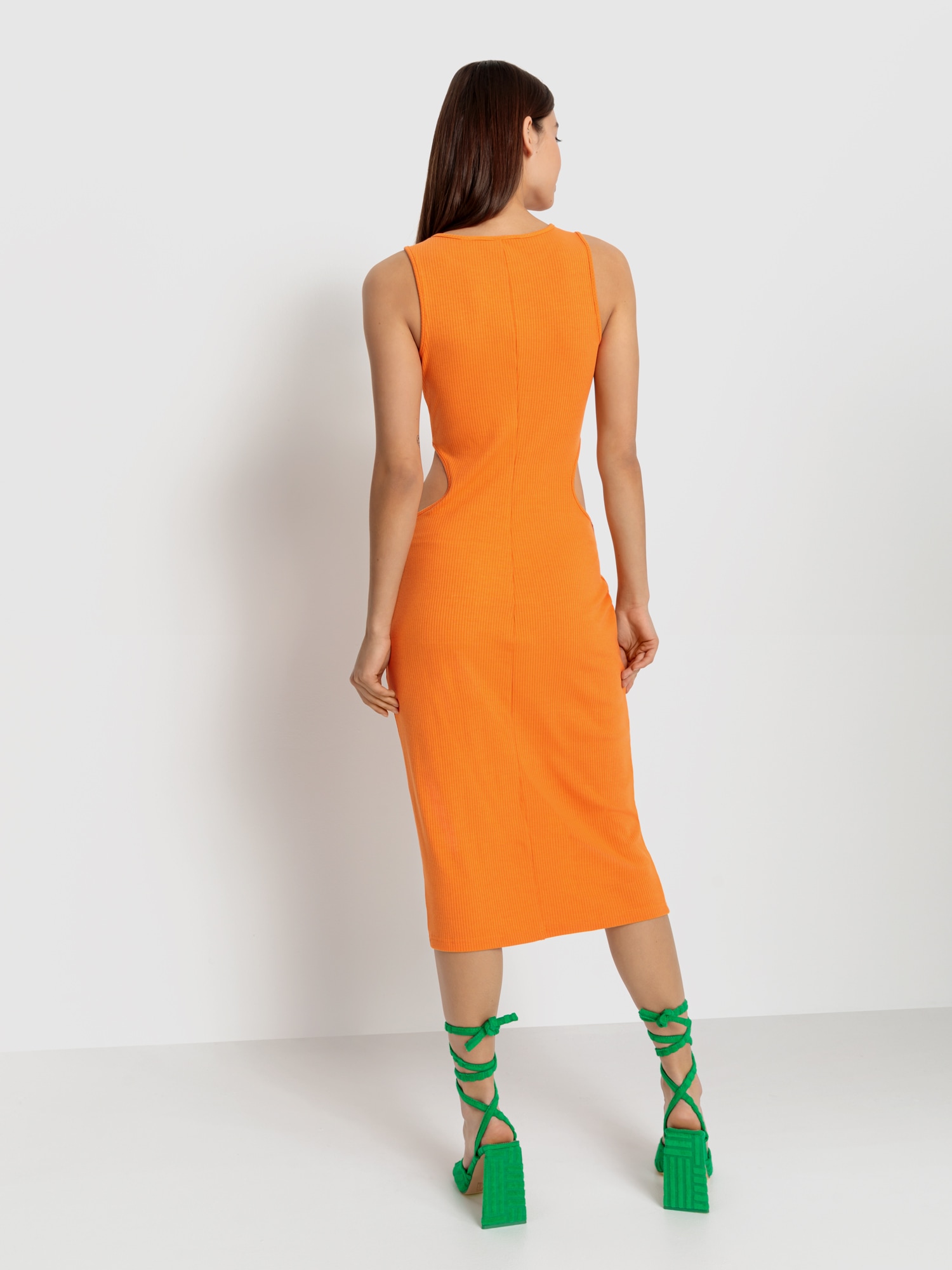 LSCN by LASCANA Midikleid, aus Rippware
