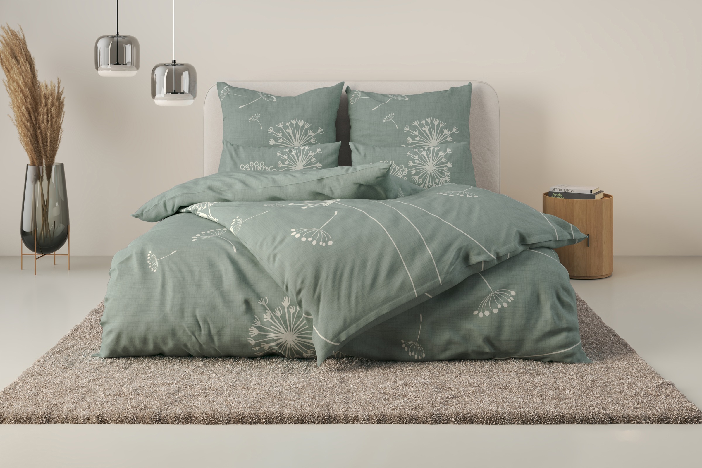 Image of GOODproduct Bettwäsche "Soucy" 2 ab Gr. 135x200, 100% Baumwolle, Renforcé & PREMIUM Satin (TC300)