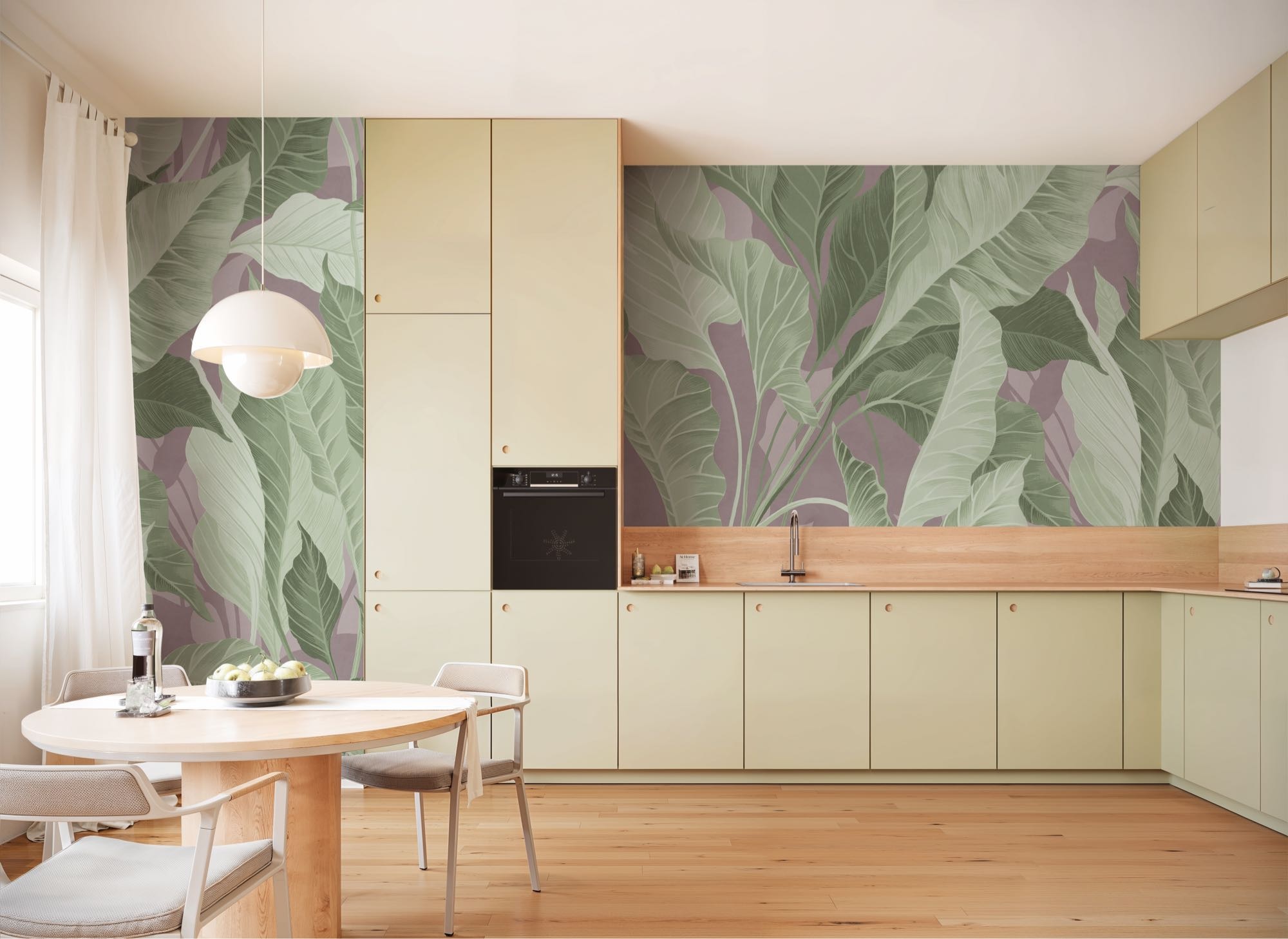 Komar Fototapete »Vlies Fototapete - Spring Poem - Grösse 250 x 250 cm« Motiv | bedruckt glatt