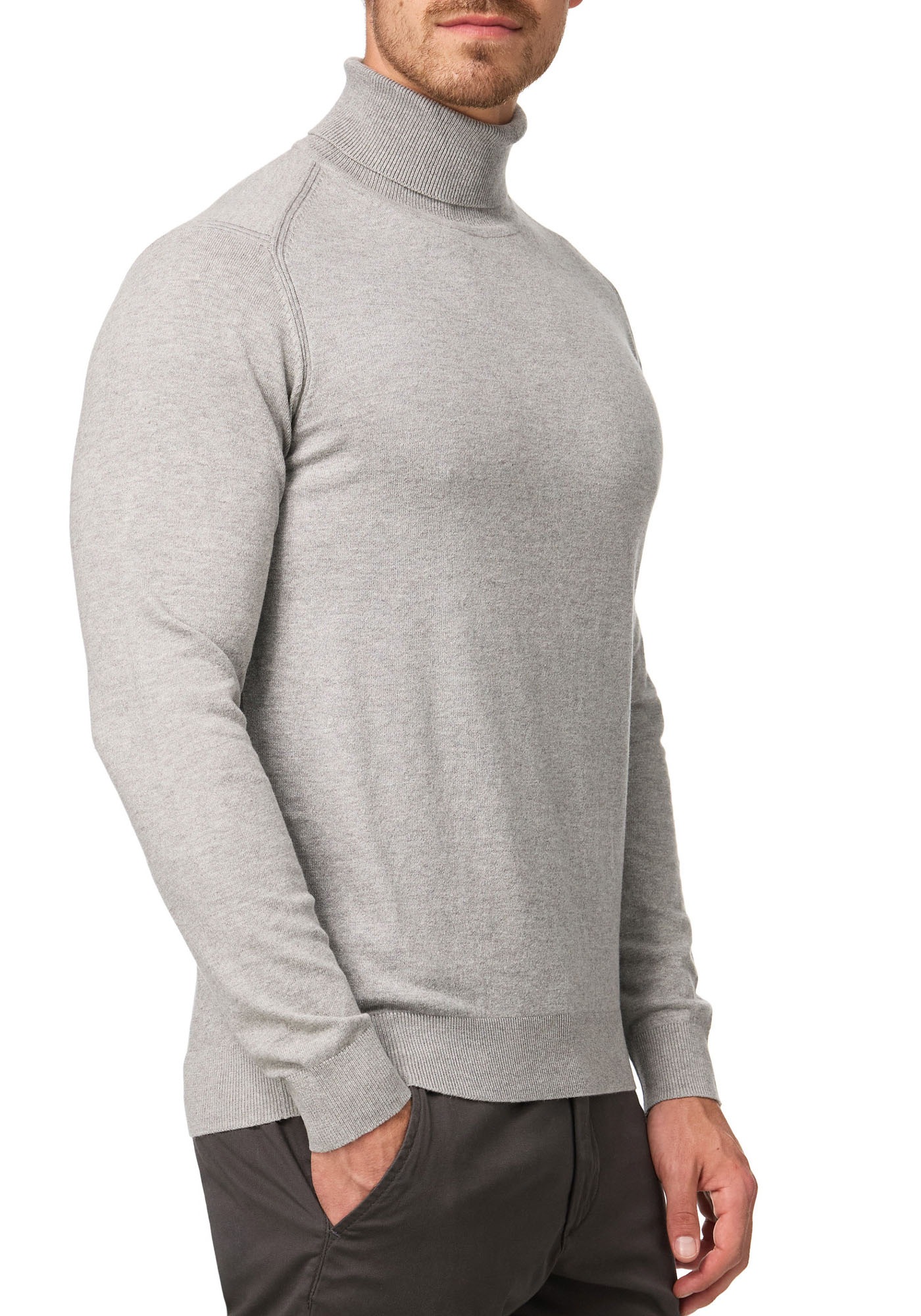Indicode Rollkragenpullover »INBurns«
