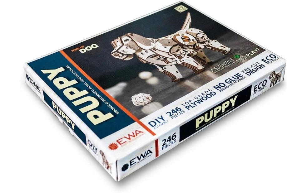   Modellbausatz »Eco-Wood-Art Welpe« 220 Stk. tlg.