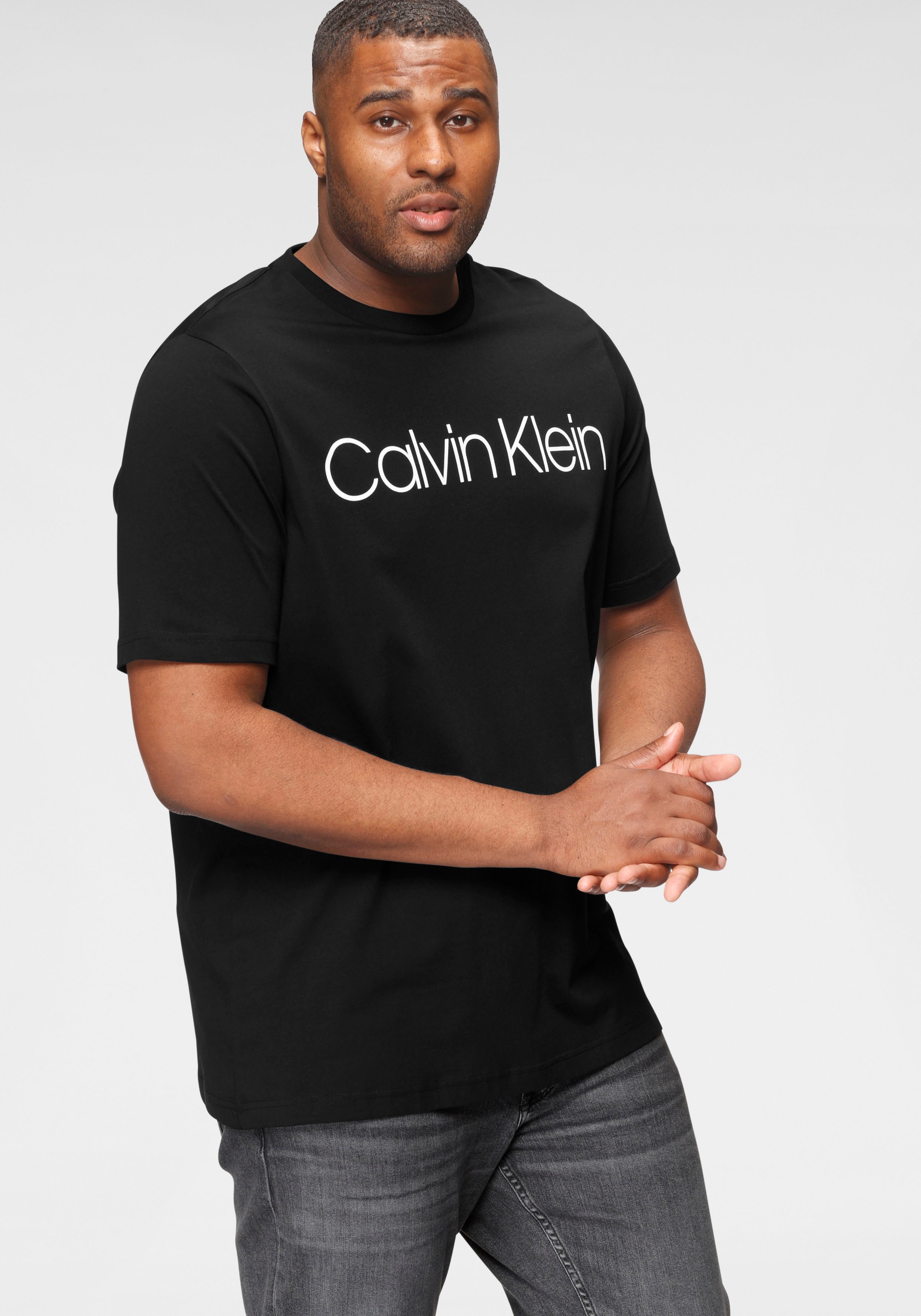 Image of Calvin Klein Big&Tall T-Shirt »BT-COTTON FRONT LOGO T-SHIRT« bei Ackermann Versand Schweiz