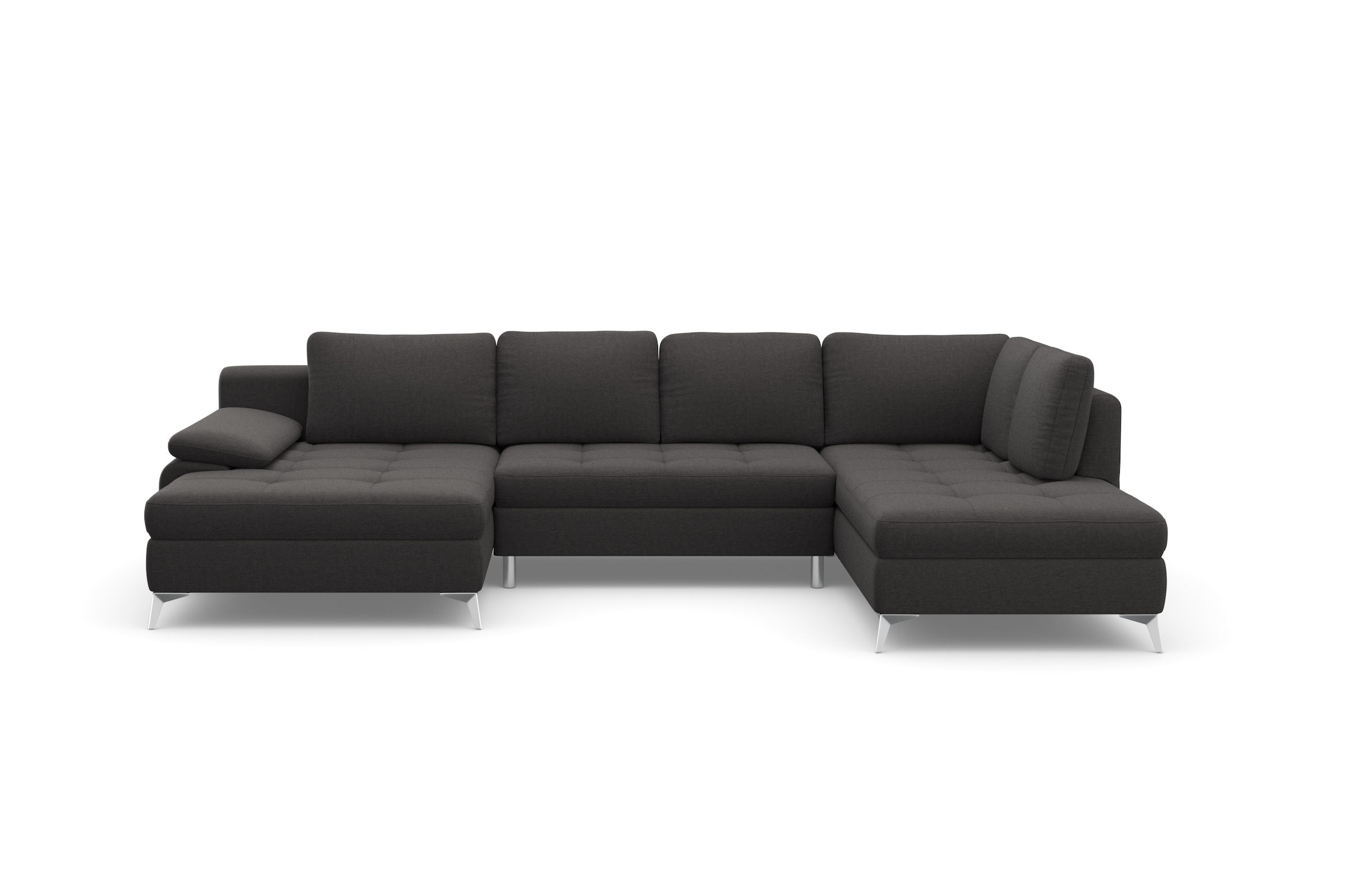 Image of sit&more Wohnlandschaft "Latigo U-Form" mit Recamiere, wahlweise mit Bettfunktion und Bettkasten